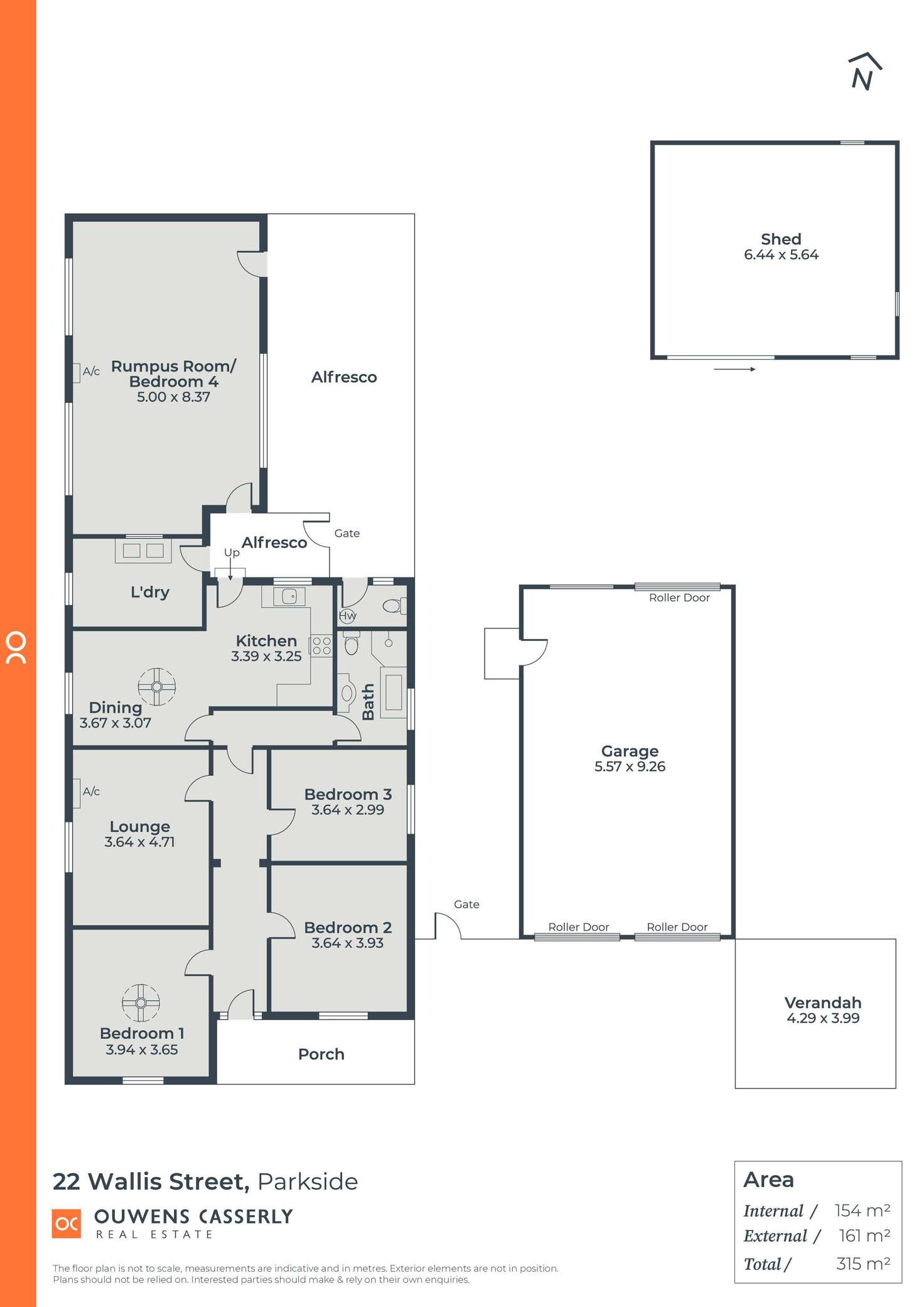 Floorplan of Homely house listing, 22 Wallis Street, Parkside SA 5063