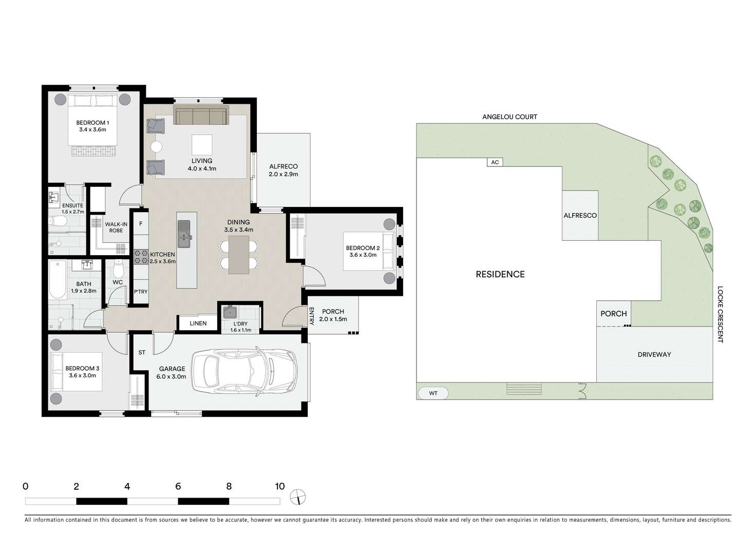 Floorplan of Homely house listing, 1/10 Locke Crescent, Baringa QLD 4551