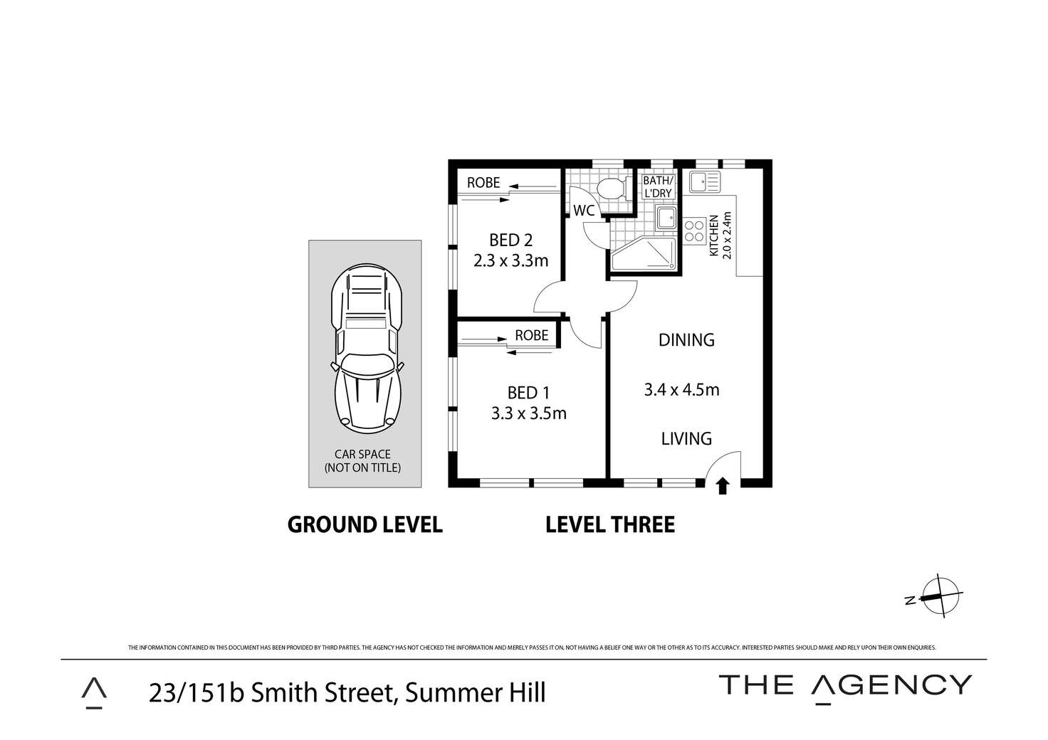 Floorplan of Homely apartment listing, 23/151B Smith Street, Summer Hill NSW 2130