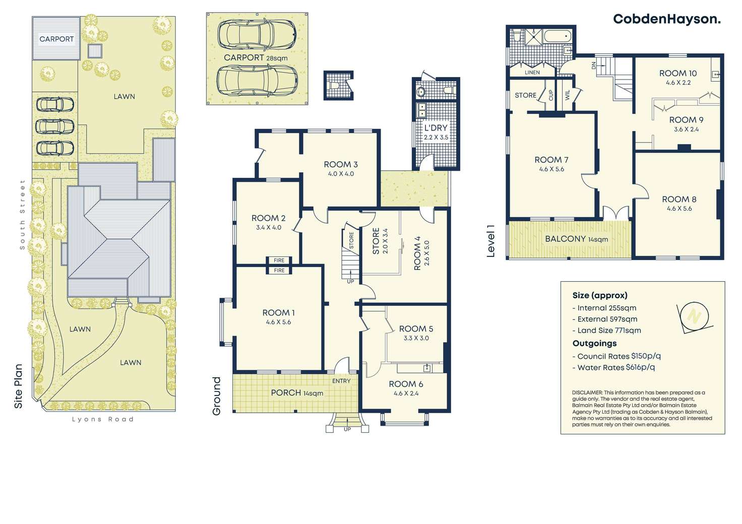 Floorplan of Homely house listing, 95 Lyons Road, Drummoyne NSW 2047
