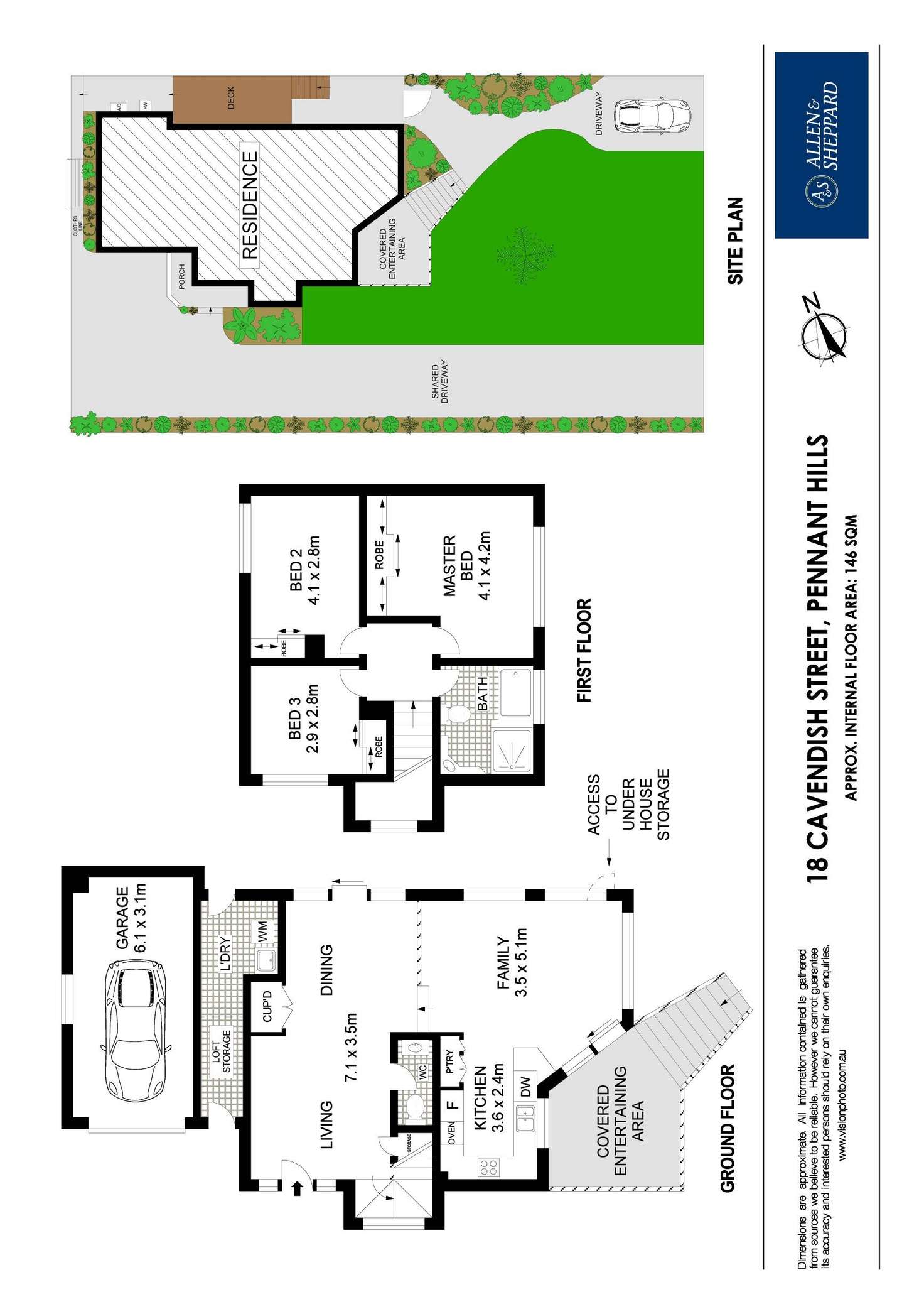 Floorplan of Homely house listing, 18 Cavendish Street, Pennant Hills NSW 2120