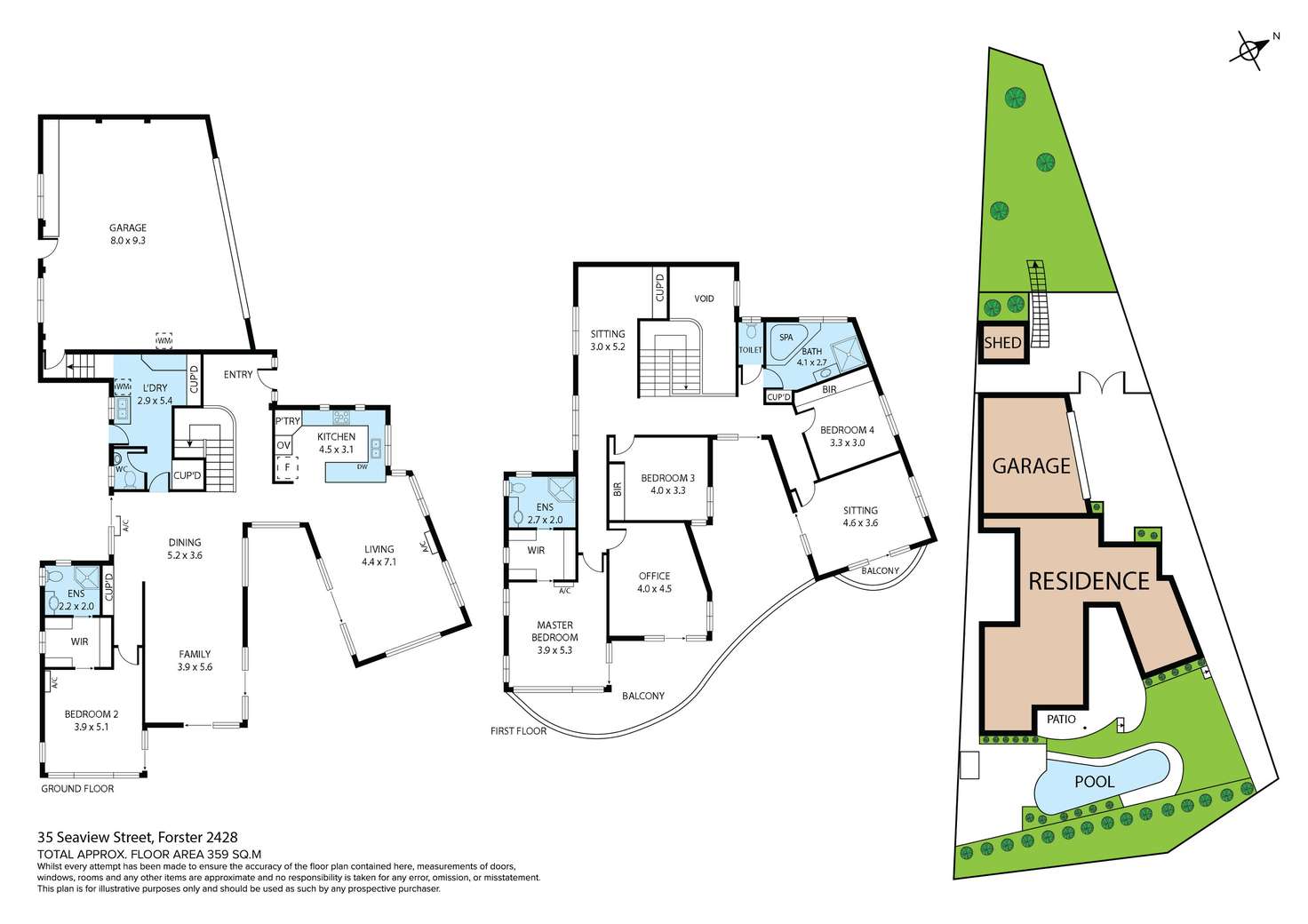 Floorplan of Homely house listing, 35 Seaview Street, Forster NSW 2428