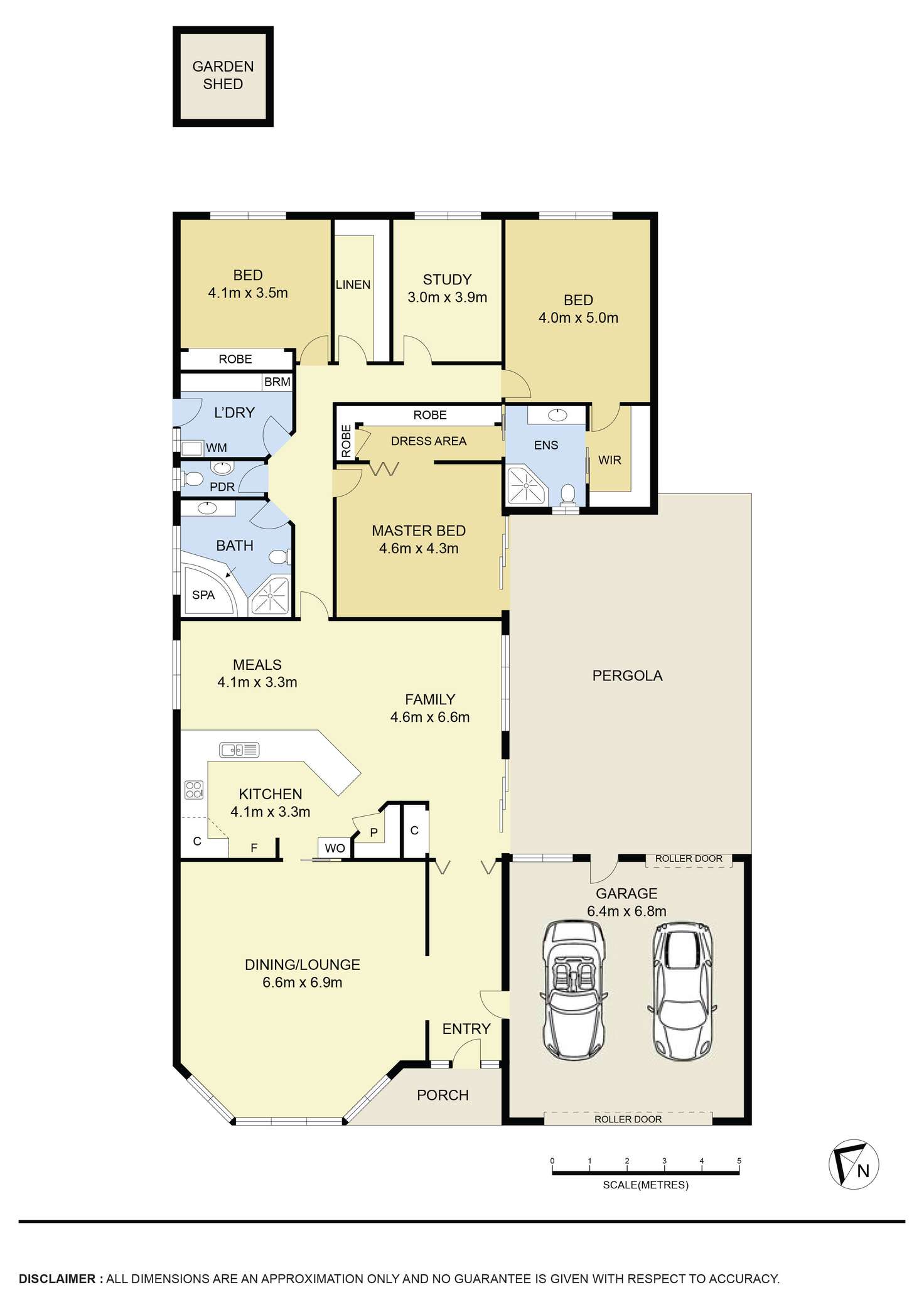 Floorplan of Homely residentialLand listing, 16 Saratoga Crescent, Keilor Downs VIC 3038