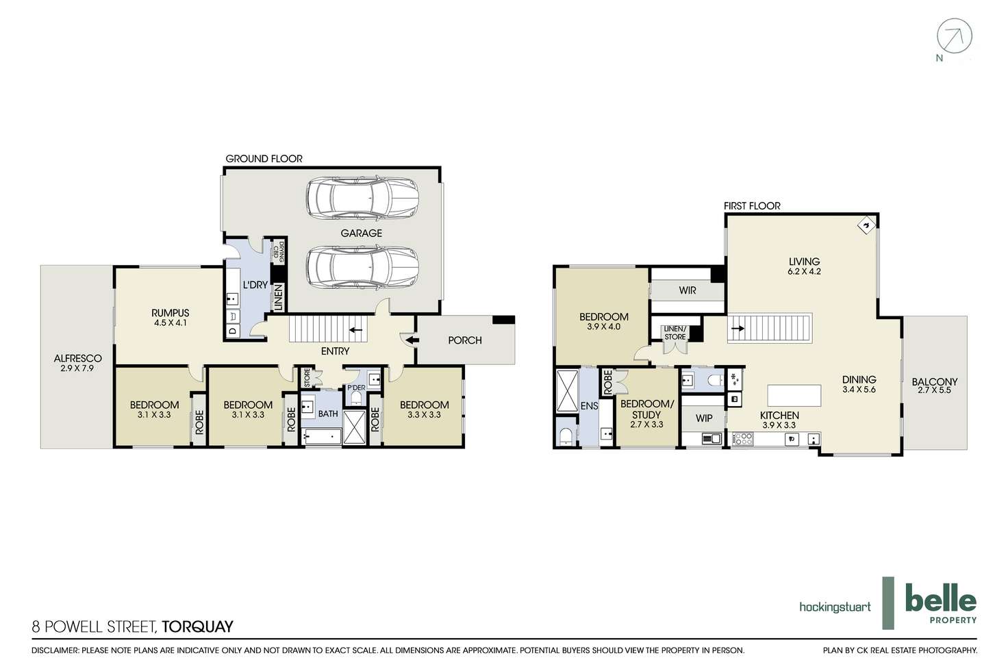 Floorplan of Homely house listing, 8 Powell Street, Torquay VIC 3228