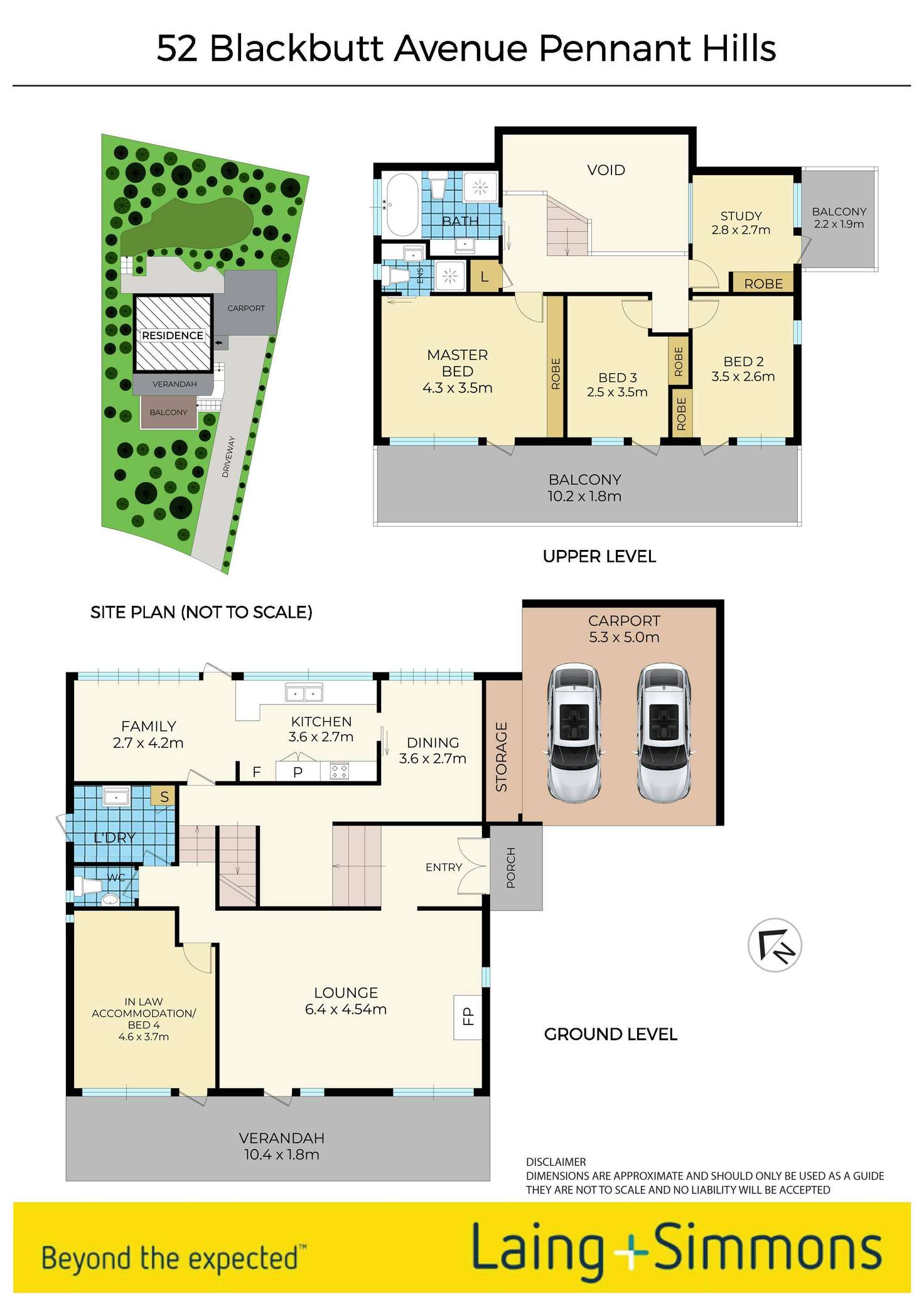 Floorplan of Homely house listing, 52 Blackbutt Avenue, Pennant Hills NSW 2120