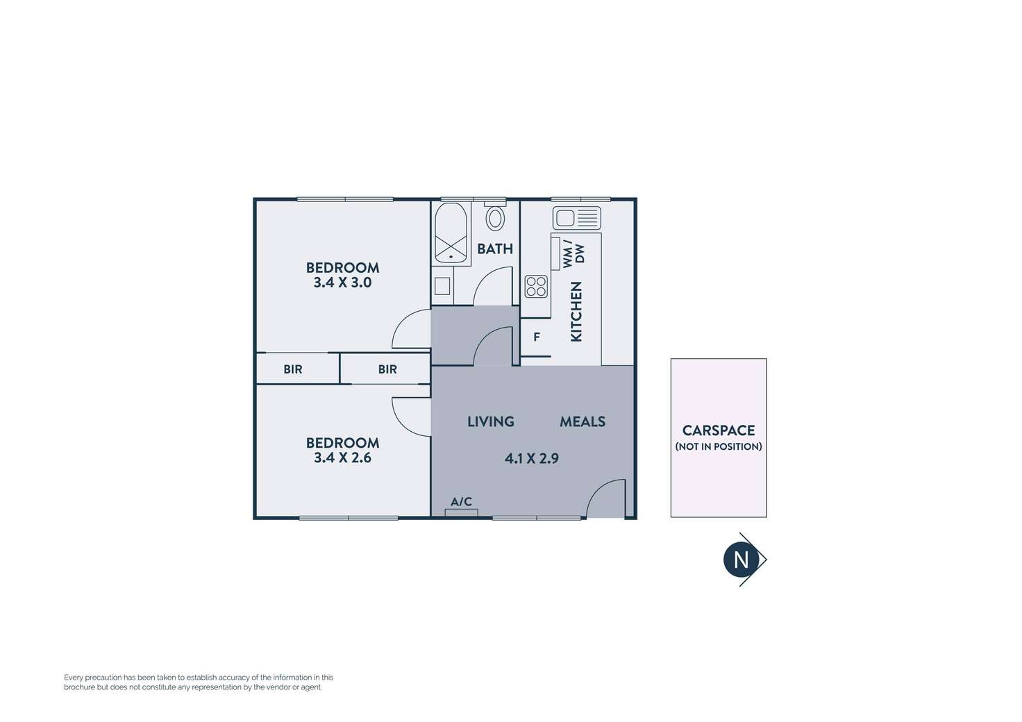 Floorplan of Homely apartment listing, 12/62 Dundas Street, Thornbury VIC 3071