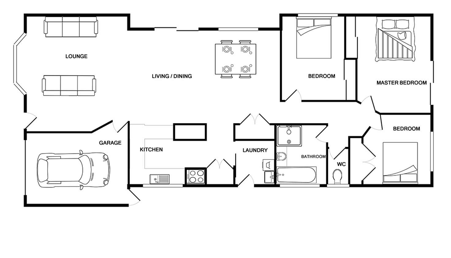 Floorplan of Homely house listing, 56 Lakeside Crescent, Forest Lake QLD 4078