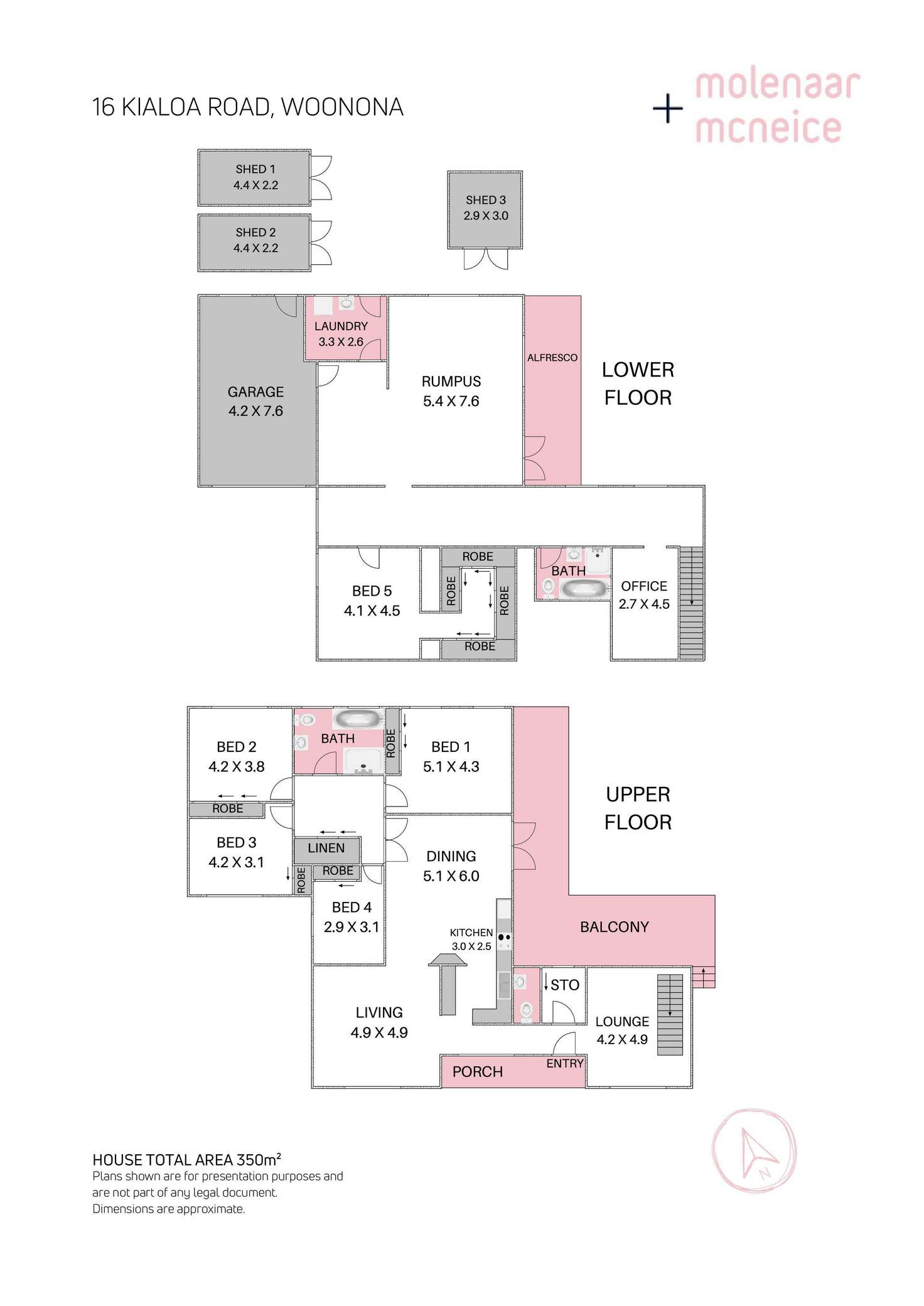 Floorplan of Homely house listing, 16 Kialoa Road, Woonona NSW 2517