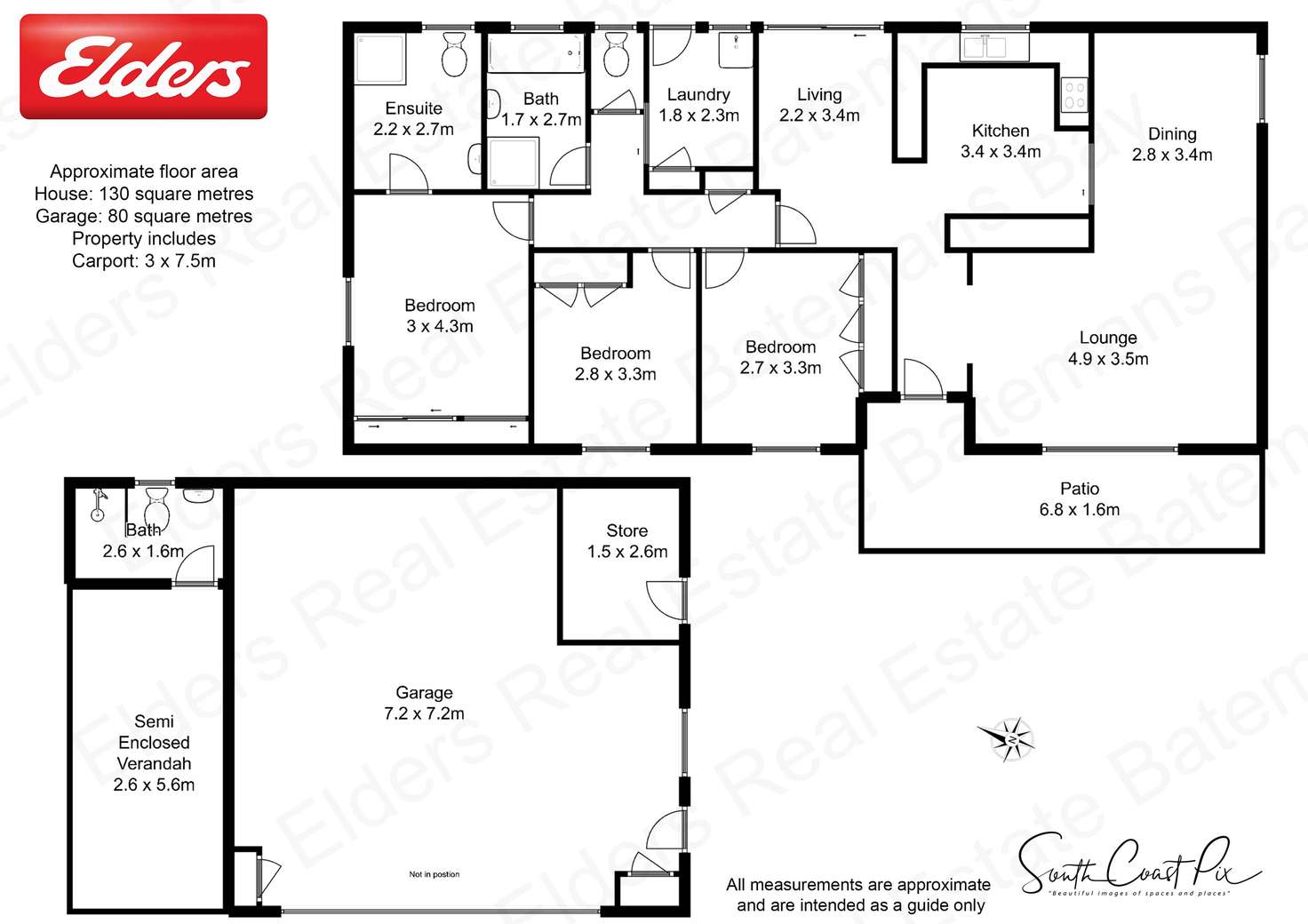 Floorplan of Homely house listing, 8 South Street, Batemans Bay NSW 2536