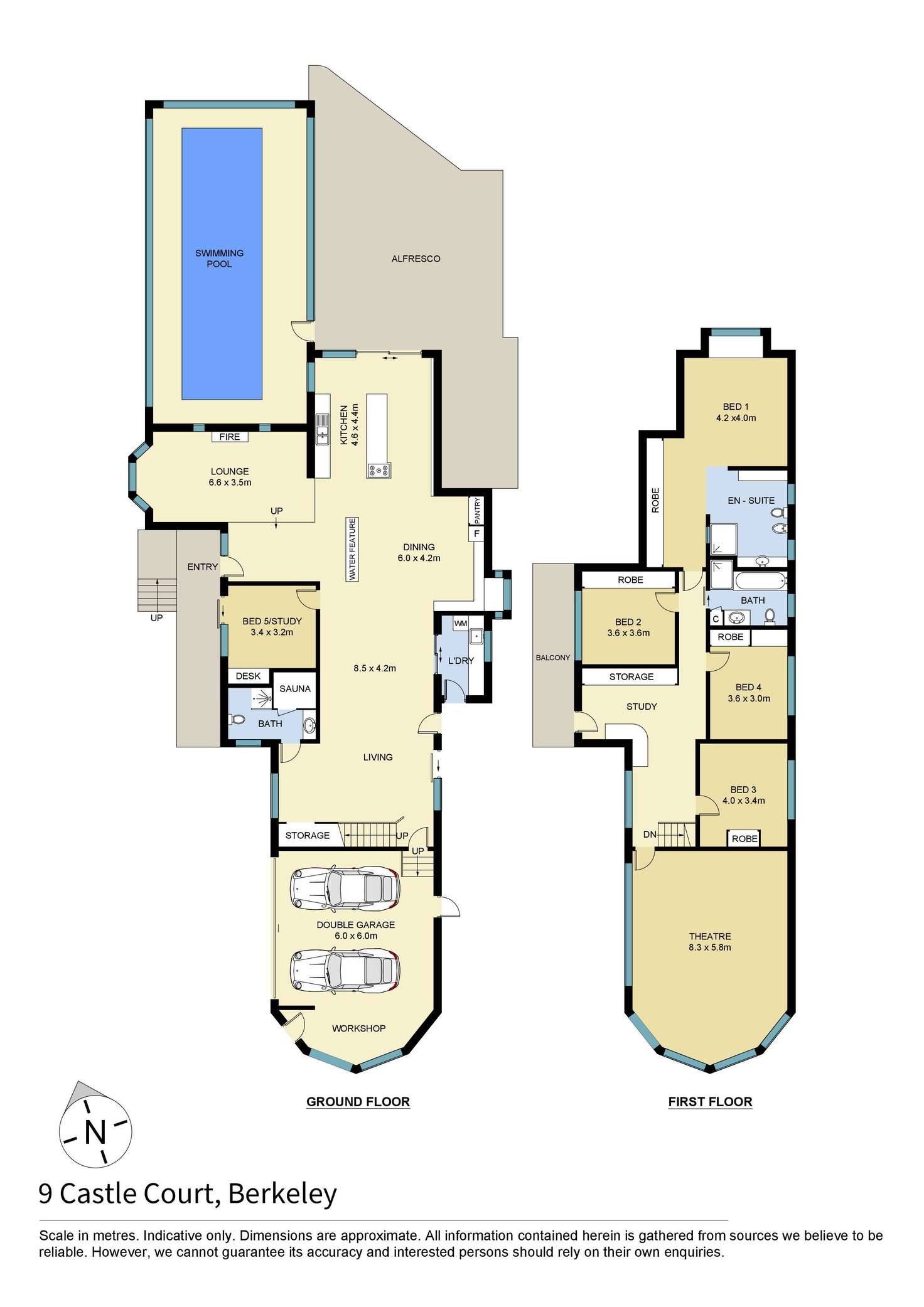Floorplan of Homely house listing, 9 Castle Court, Berkeley NSW 2506