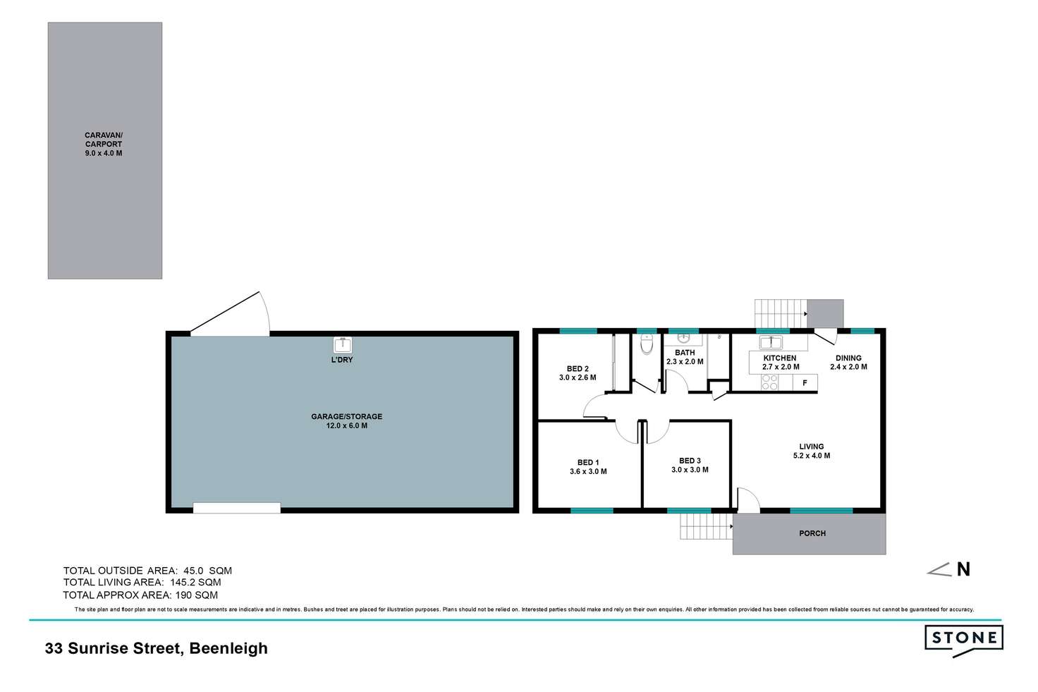 Floorplan of Homely house listing, 33 Sunrise Street, Beenleigh QLD 4207