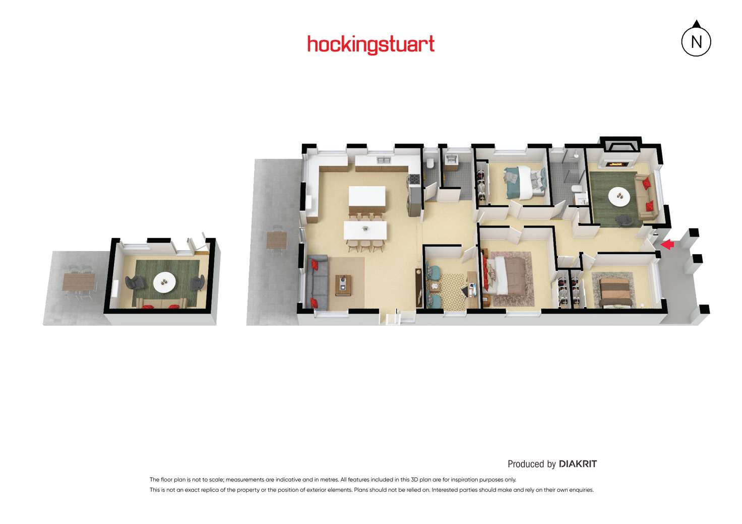 Floorplan of Homely house listing, 68 Bena Street, Yarraville VIC 3013