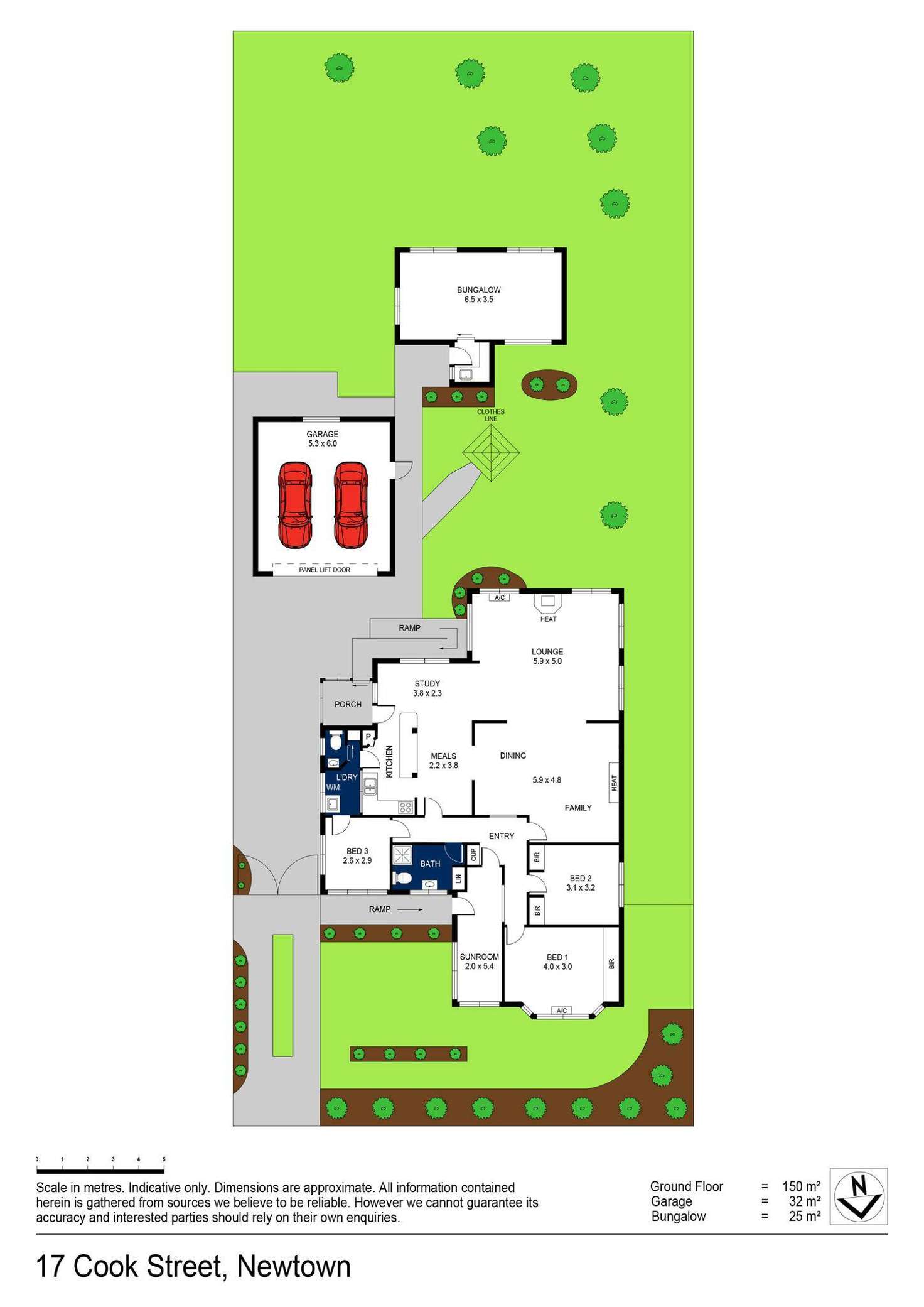 Floorplan of Homely house listing, 17 Cook Street, Newtown VIC 3220