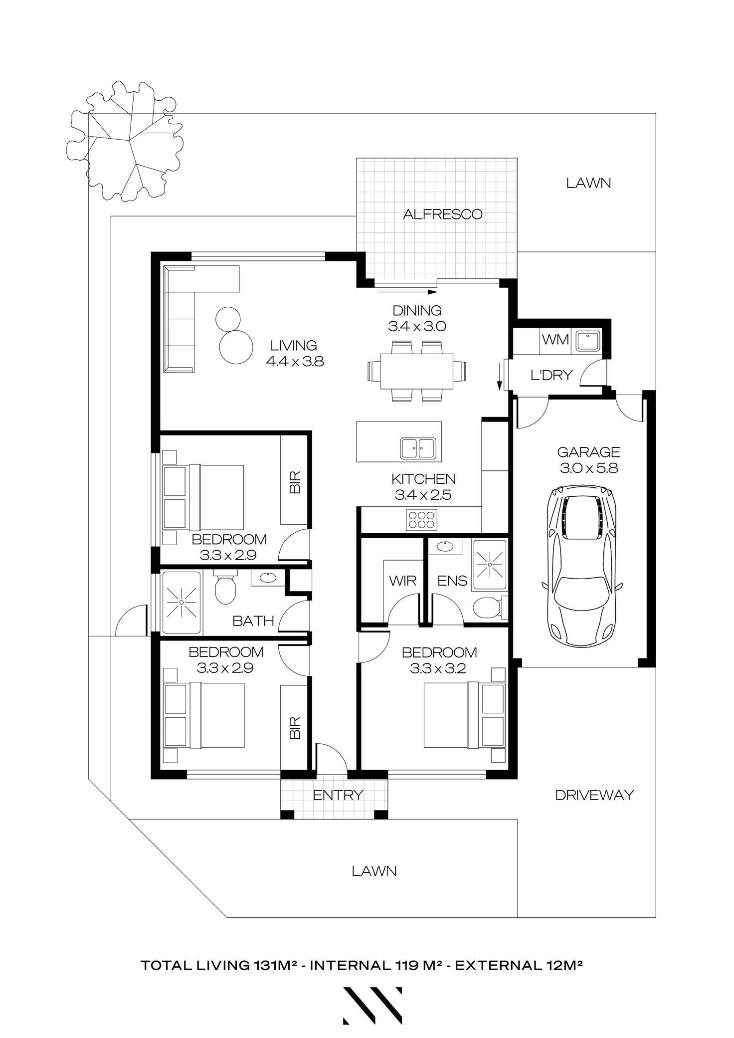 Floorplan of Homely house listing, 6 Hazel Street, Ascot Park SA 5043