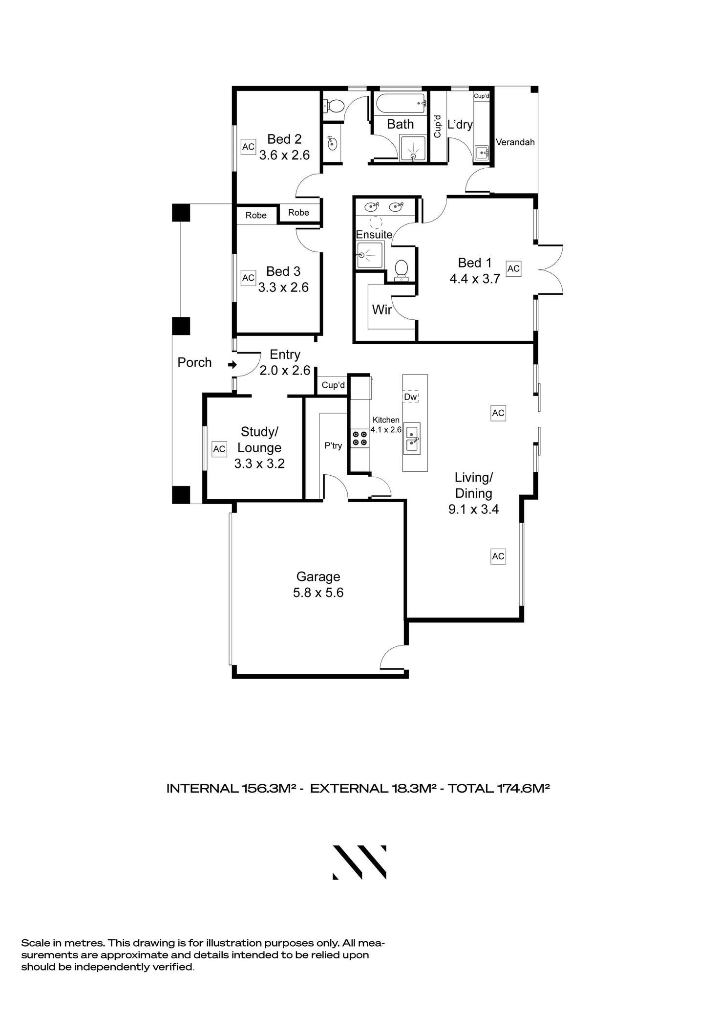 Floorplan of Homely house listing, 25A Sussex Terrace, Hawthorn SA 5062