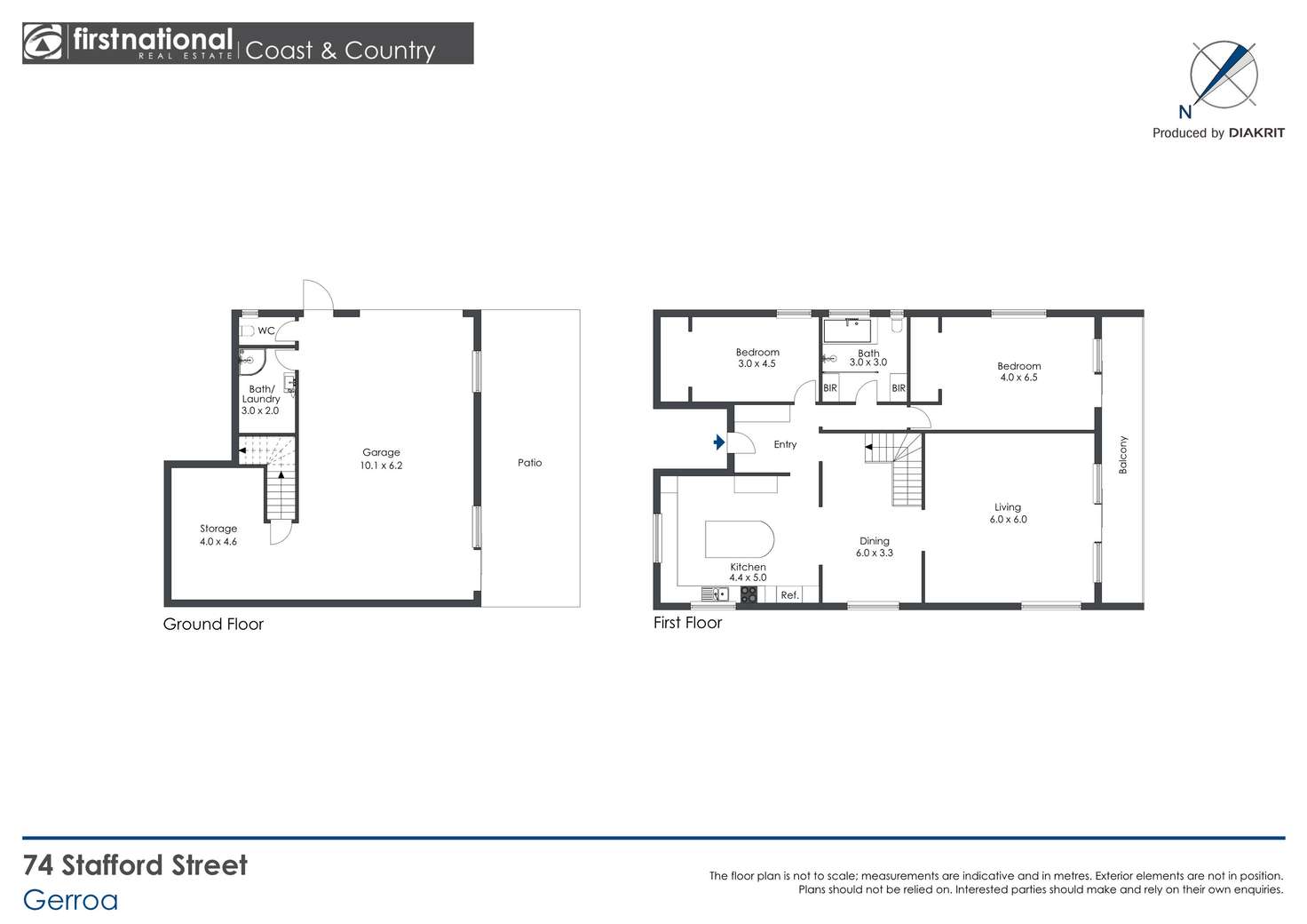 Floorplan of Homely house listing, 74 Stafford Street, Gerroa NSW 2534