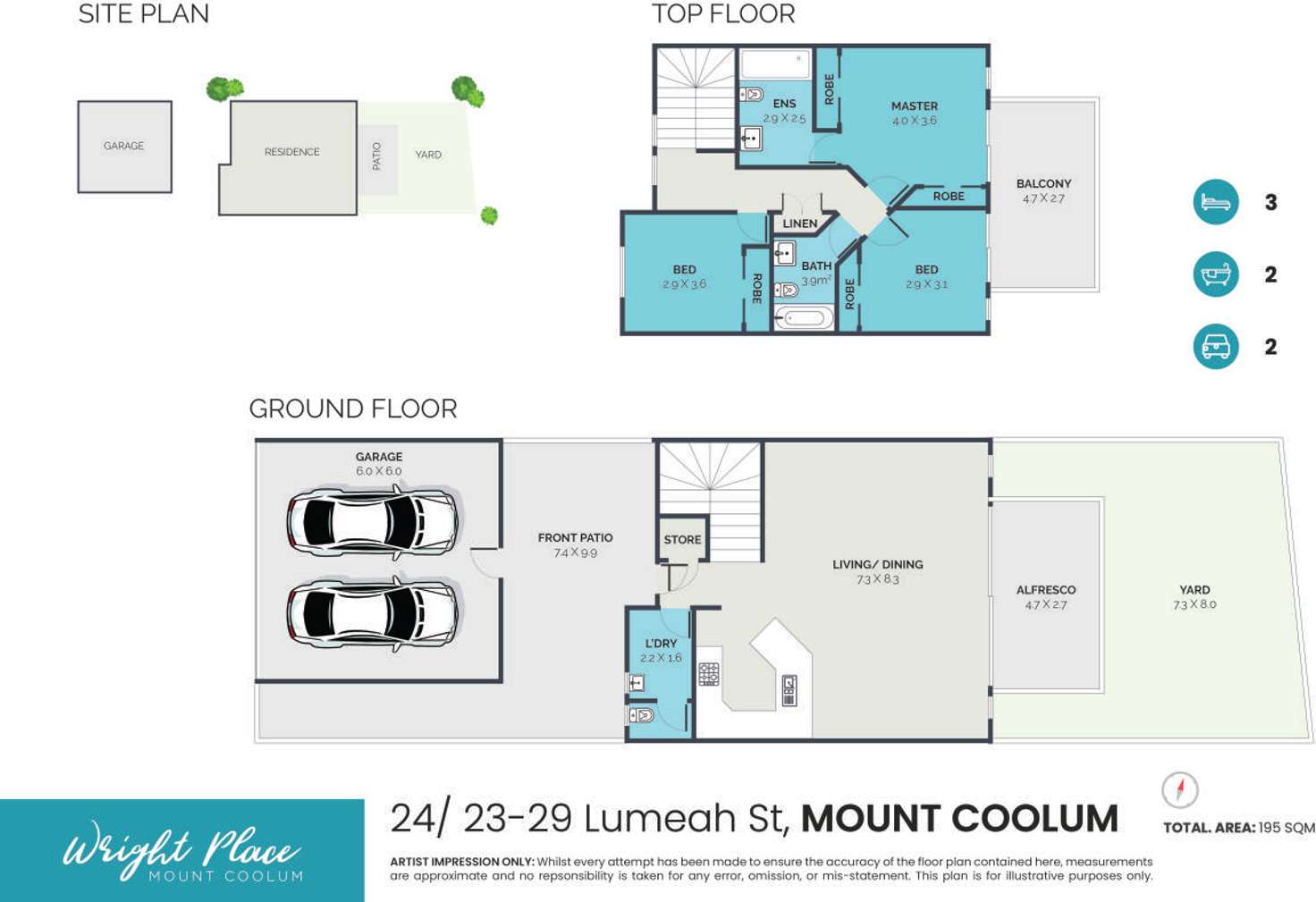 Floorplan of Homely unit listing, 24/23-29 Lumeah Drive, Mount Coolum QLD 4573