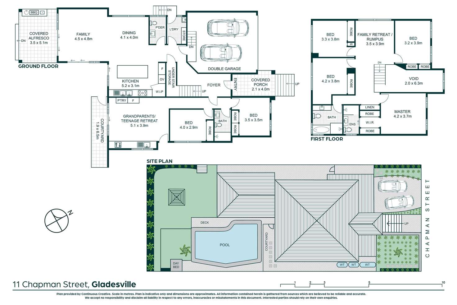 Floorplan of Homely house listing, 11 Chapman Street, Gladesville NSW 2111