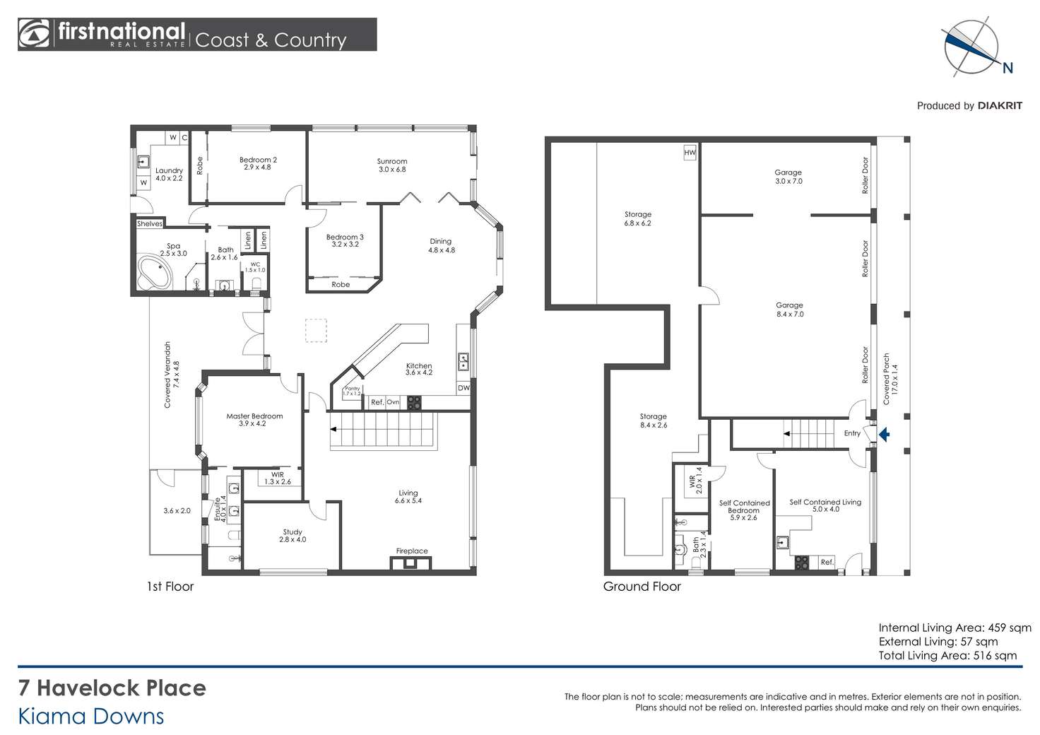 Floorplan of Homely house listing, 7 Havelock Place, Kiama Downs NSW 2533