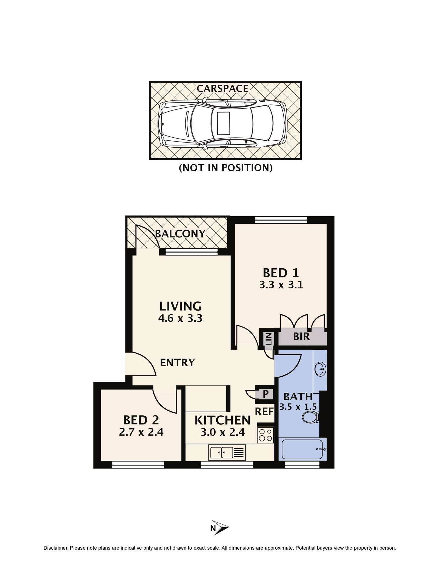 Floorplan of Homely unit listing, 5/30 Robb Street, Reservoir VIC 3073