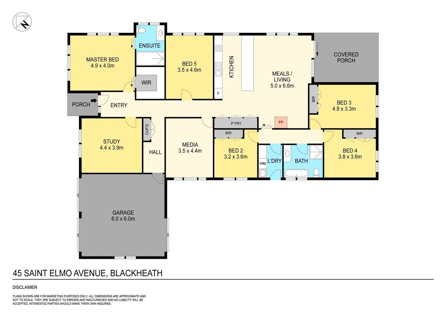 Floorplan of Homely house listing, 45 St Elmo Avenue, Blackheath NSW 2785