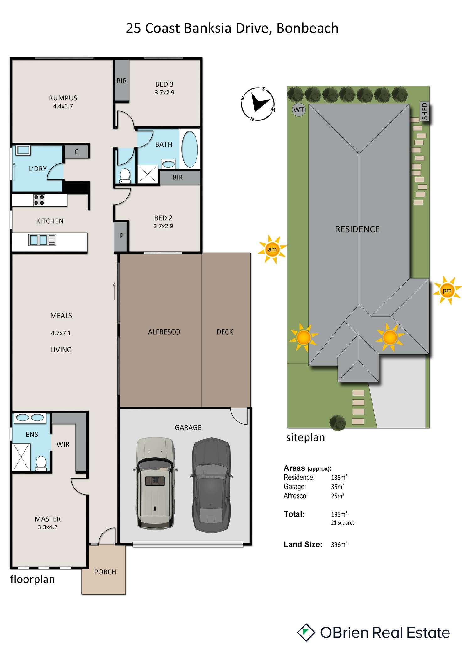 Floorplan of Homely house listing, 25 Coast Banksia Drive, Bonbeach VIC 3196