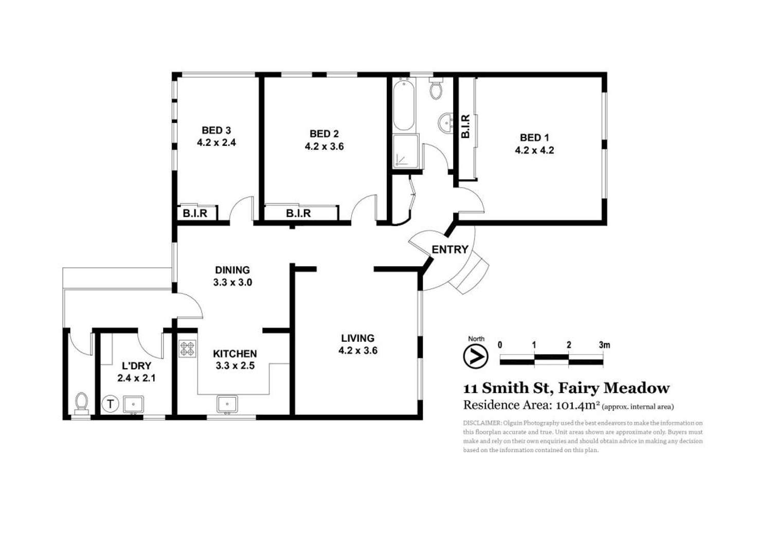 Floorplan of Homely house listing, 11 Smith Street, Fairy Meadow NSW 2519