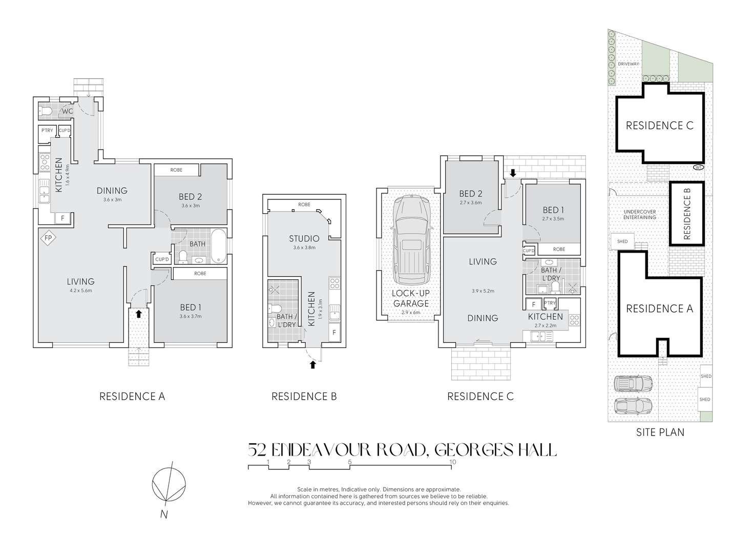 Floorplan of Homely house listing, 52 Endeavour Road, Georges Hall NSW 2198