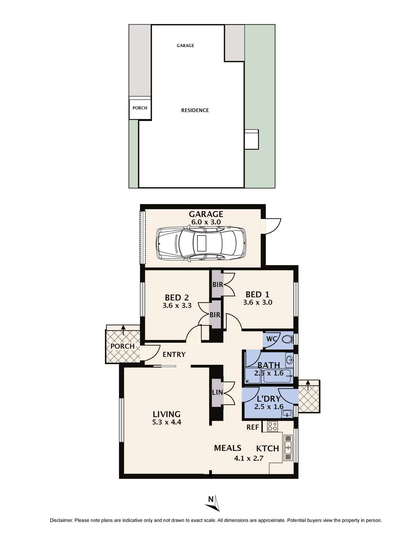 Floorplan of Homely unit listing, 2/10 Asquith Street, Reservoir VIC 3073