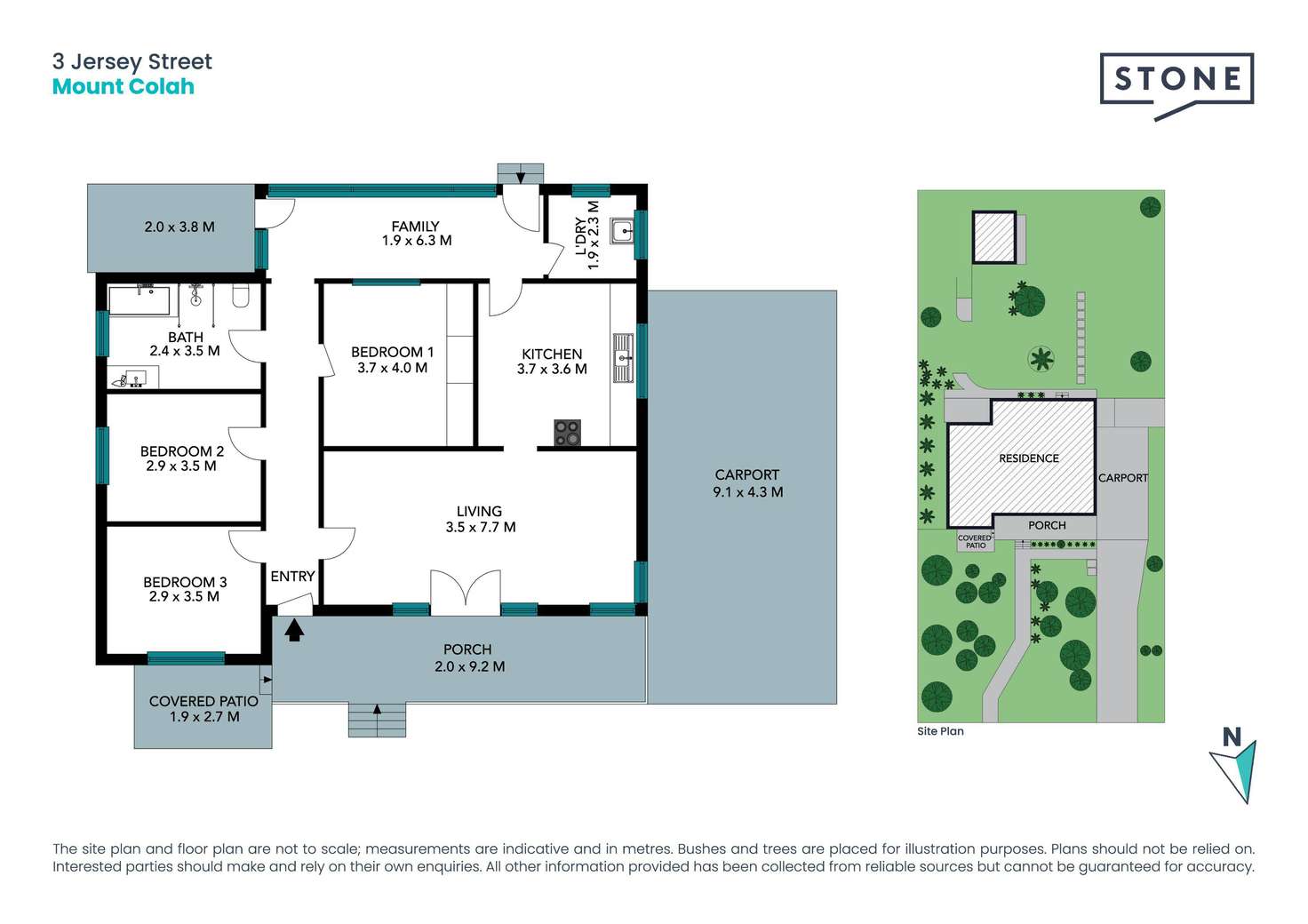 Floorplan of Homely house listing, 3 Jersey Street, Mount Colah NSW 2079