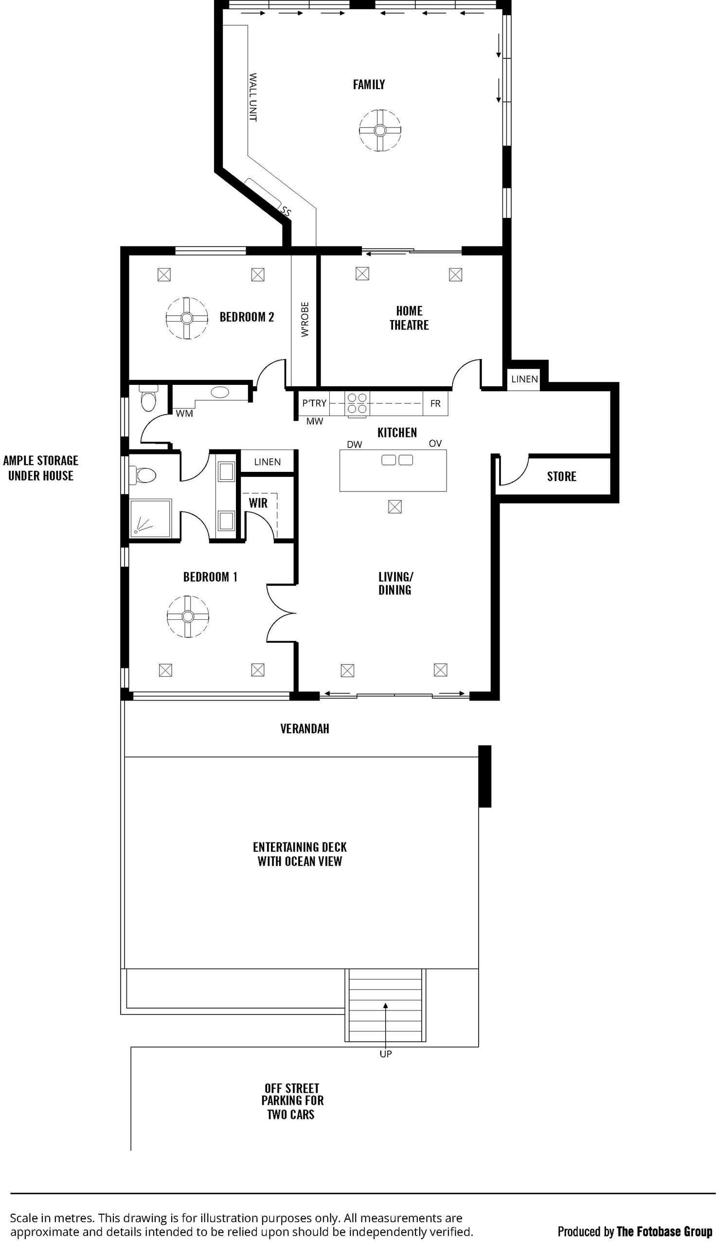 Floorplan of Homely apartment listing, 2 Marine Parade, Marino SA 5049