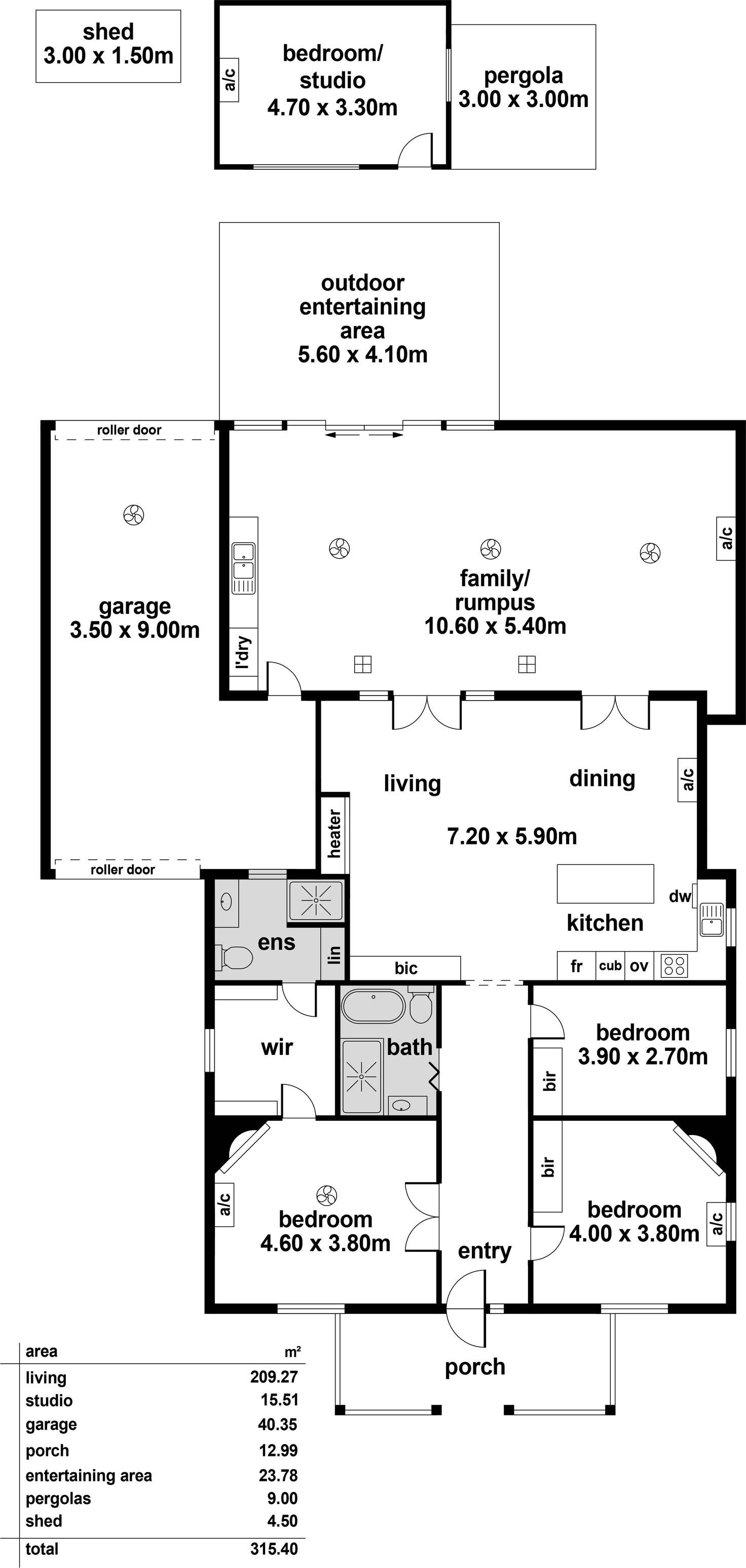 Floorplan of Homely house listing, 14 Woodfield Avenue, Fullarton SA 5063