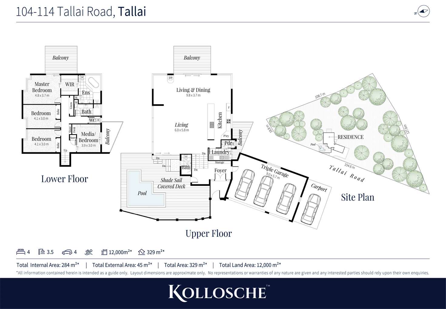 Floorplan of Homely acreageSemiRural listing, 104-114 Tallai Road, Tallai QLD 4213