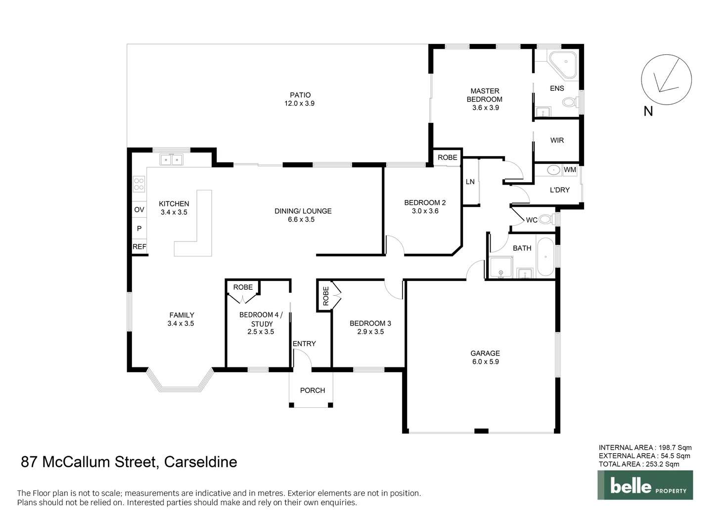 Floorplan of Homely house listing, 87 McCallum Street, Carseldine QLD 4034