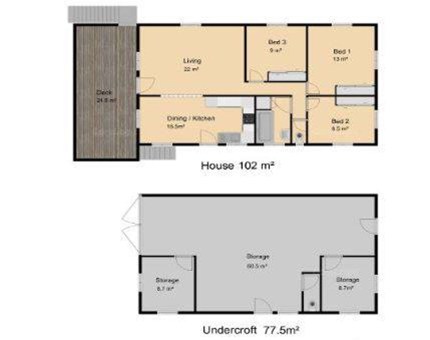 Floorplan of Homely house listing, 20 Gray Street, Carina QLD 4152
