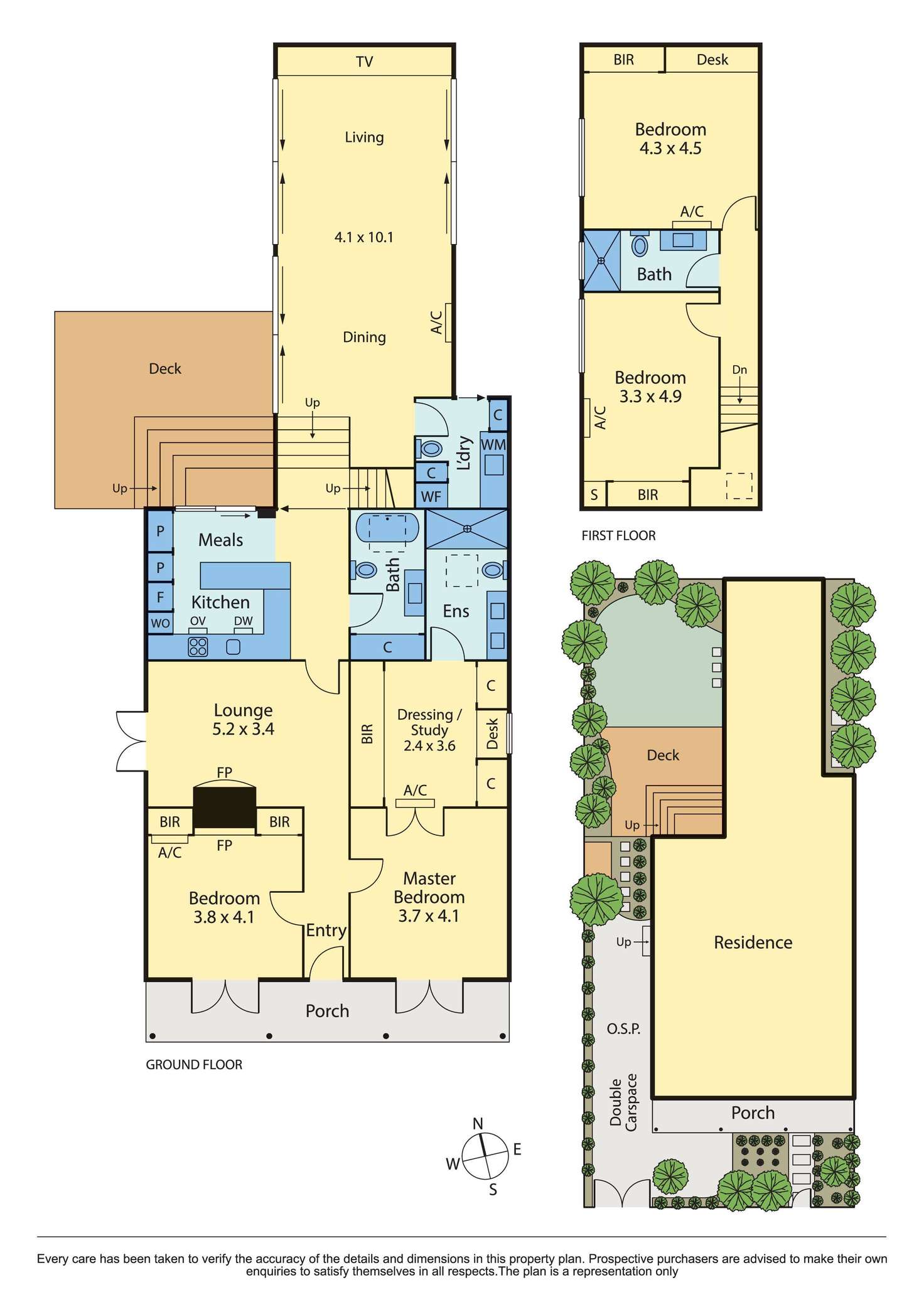 Floorplan of Homely house listing, 43 Aberdeen Road, Prahran VIC 3181