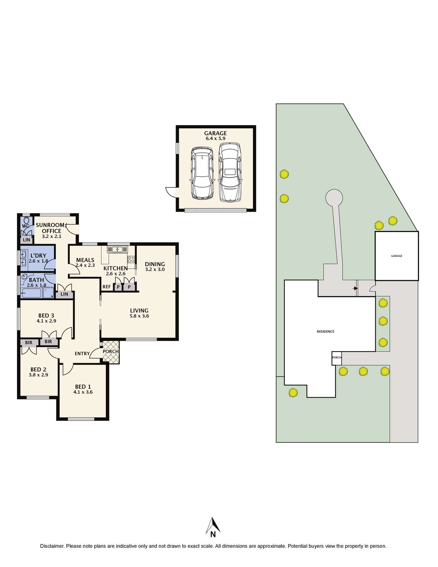 Floorplan of Homely house listing, 2 Lindenow Street, Reservoir VIC 3073