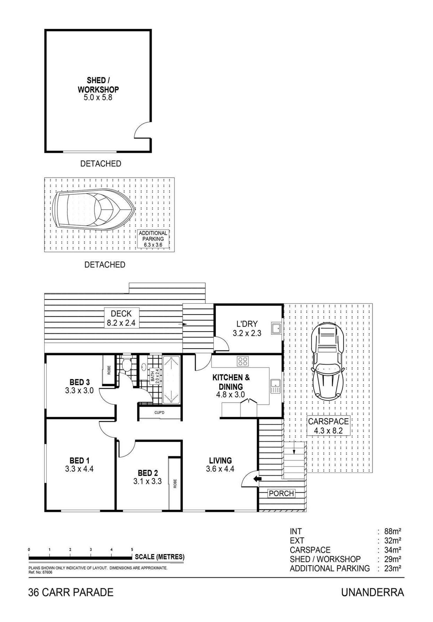 Floorplan of Homely house listing, 36 Carr Parade, Unanderra NSW 2526