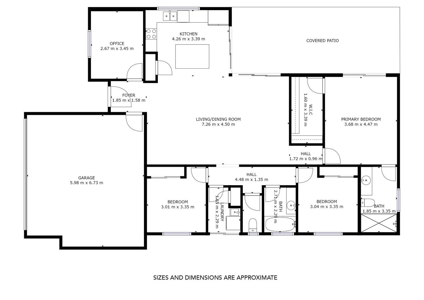 Floorplan of Homely house listing, 42 Woodlock Drive, Edmonton QLD 4869