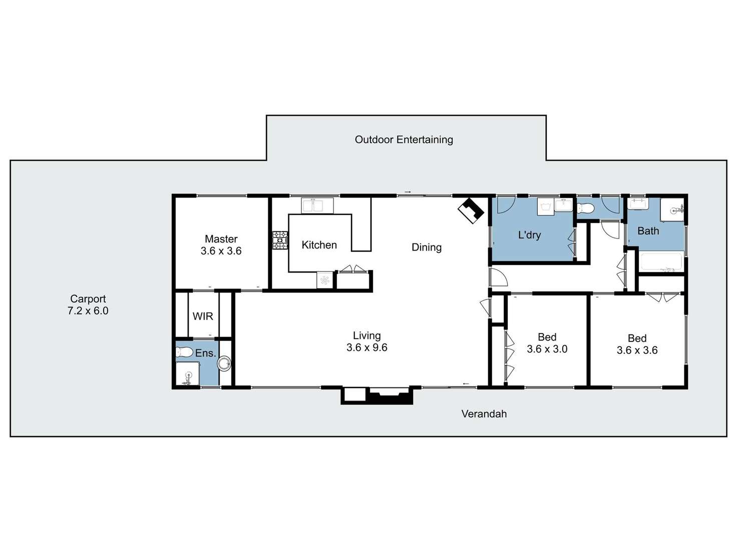 Floorplan of Homely lifestyle listing, 235 Sugarloaf Road, Sheans Creek VIC 3666
