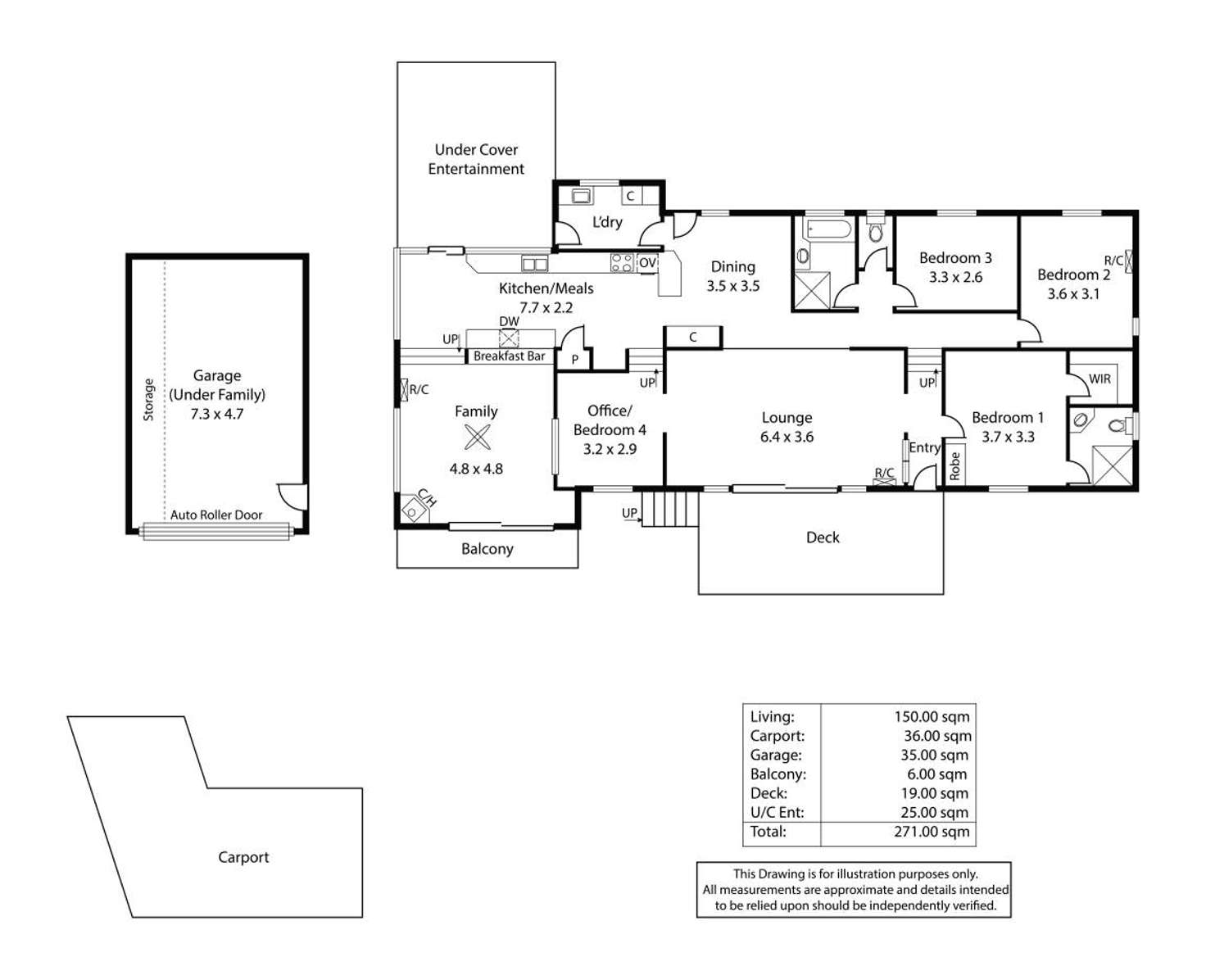 Floorplan of Homely house listing, 14 Reynolds Street, Blackwood SA 5051
