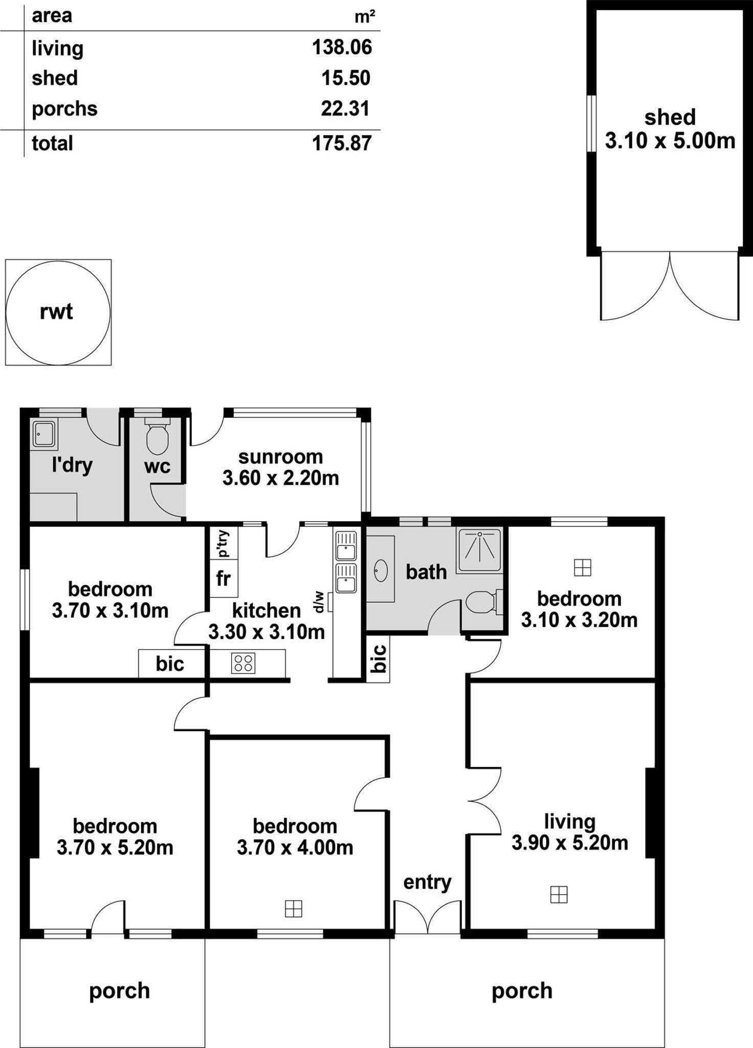 Floorplan of Homely house listing, 10 Ravensthorpe Avenue, Millswood SA 5034