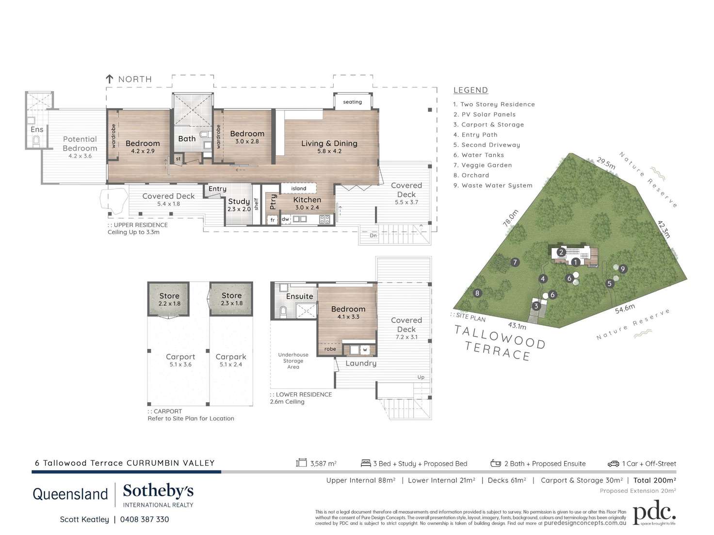 Floorplan of Homely house listing, 315/369 Currumbin Creek Road Terrace, Currumbin Valley QLD 4223