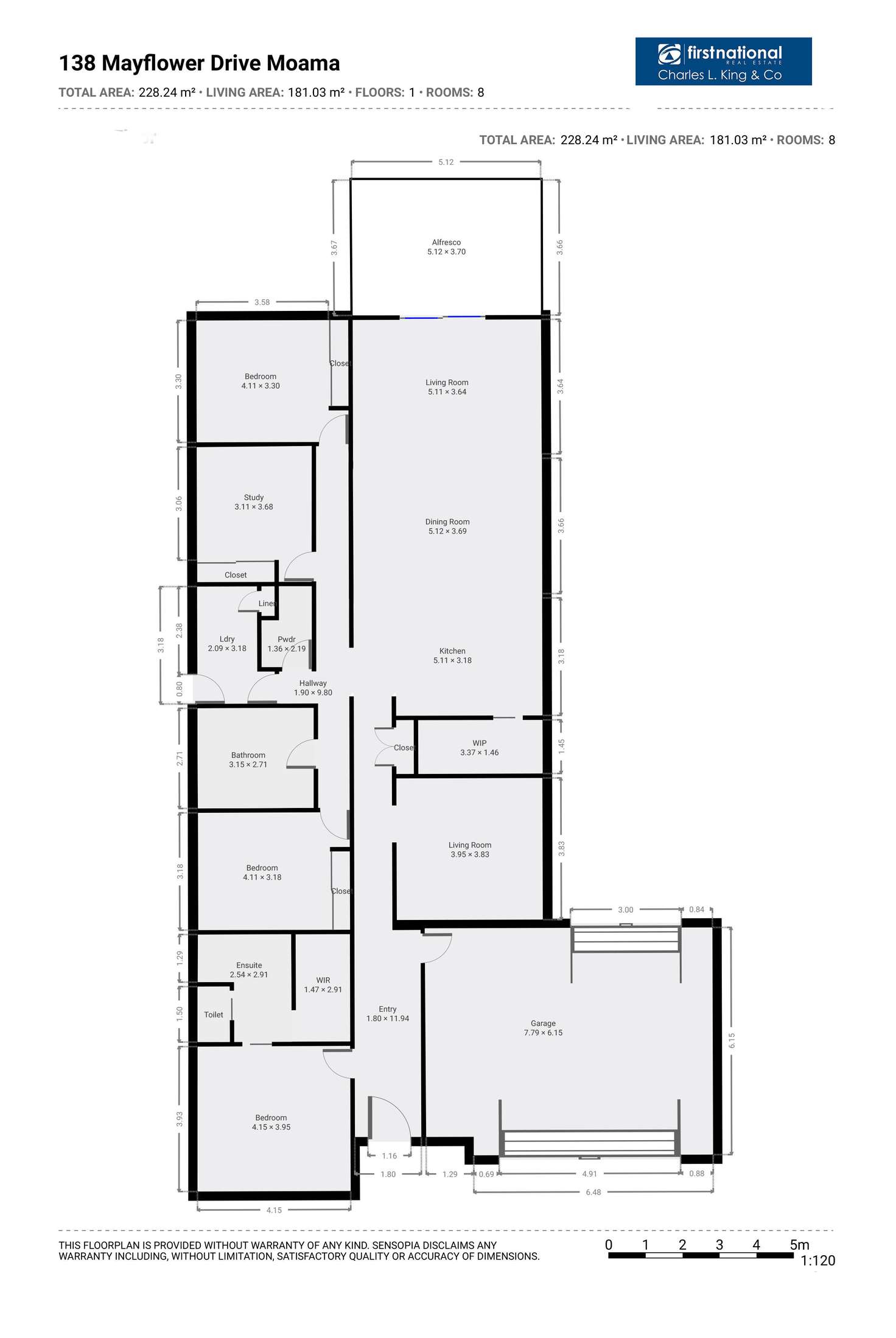 Floorplan of Homely house listing, 138 Mayflower Drive, Moama NSW 2731