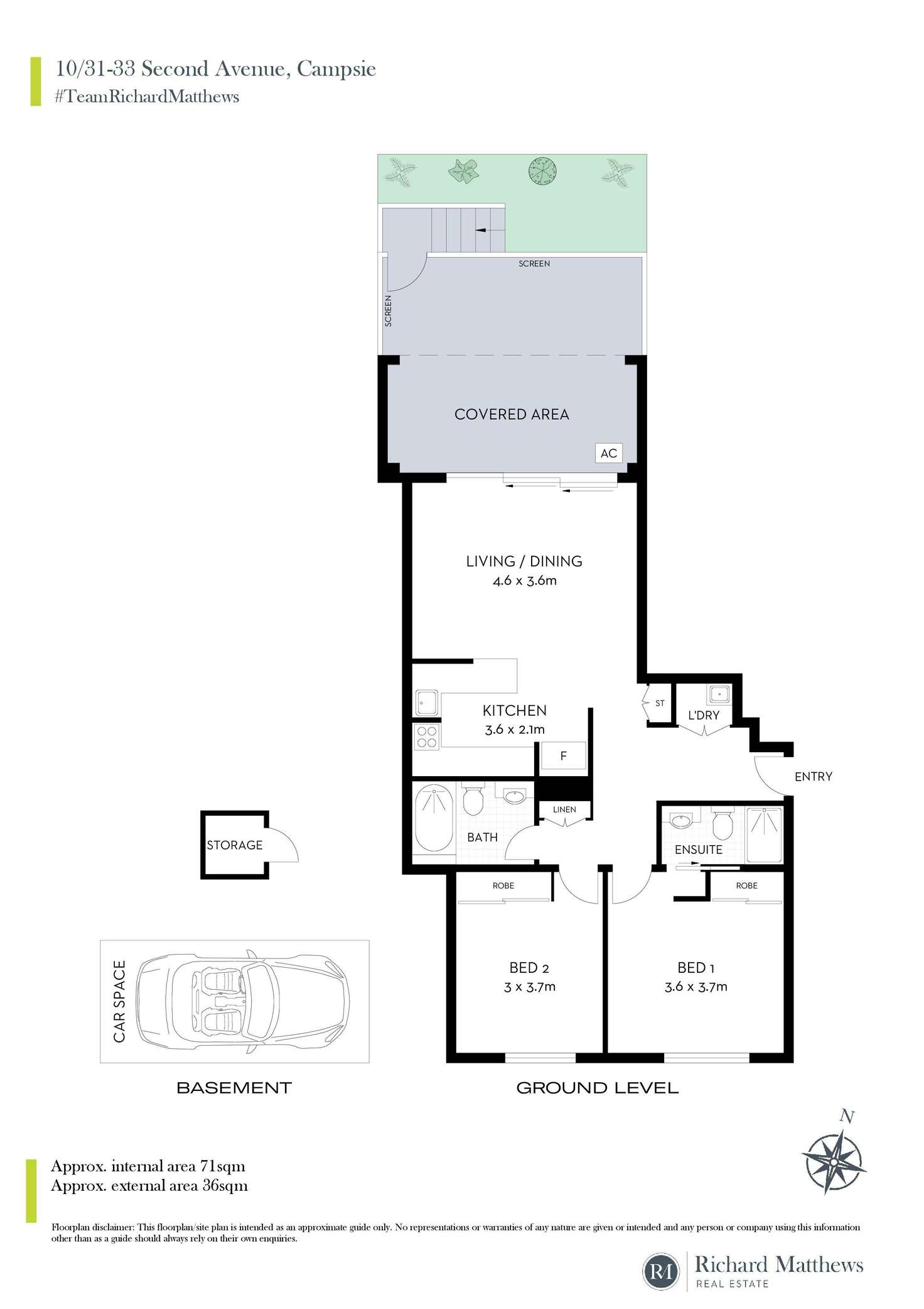 Floorplan of Homely apartment listing, 10/31-33 Second Avenue, Campsie NSW 2194