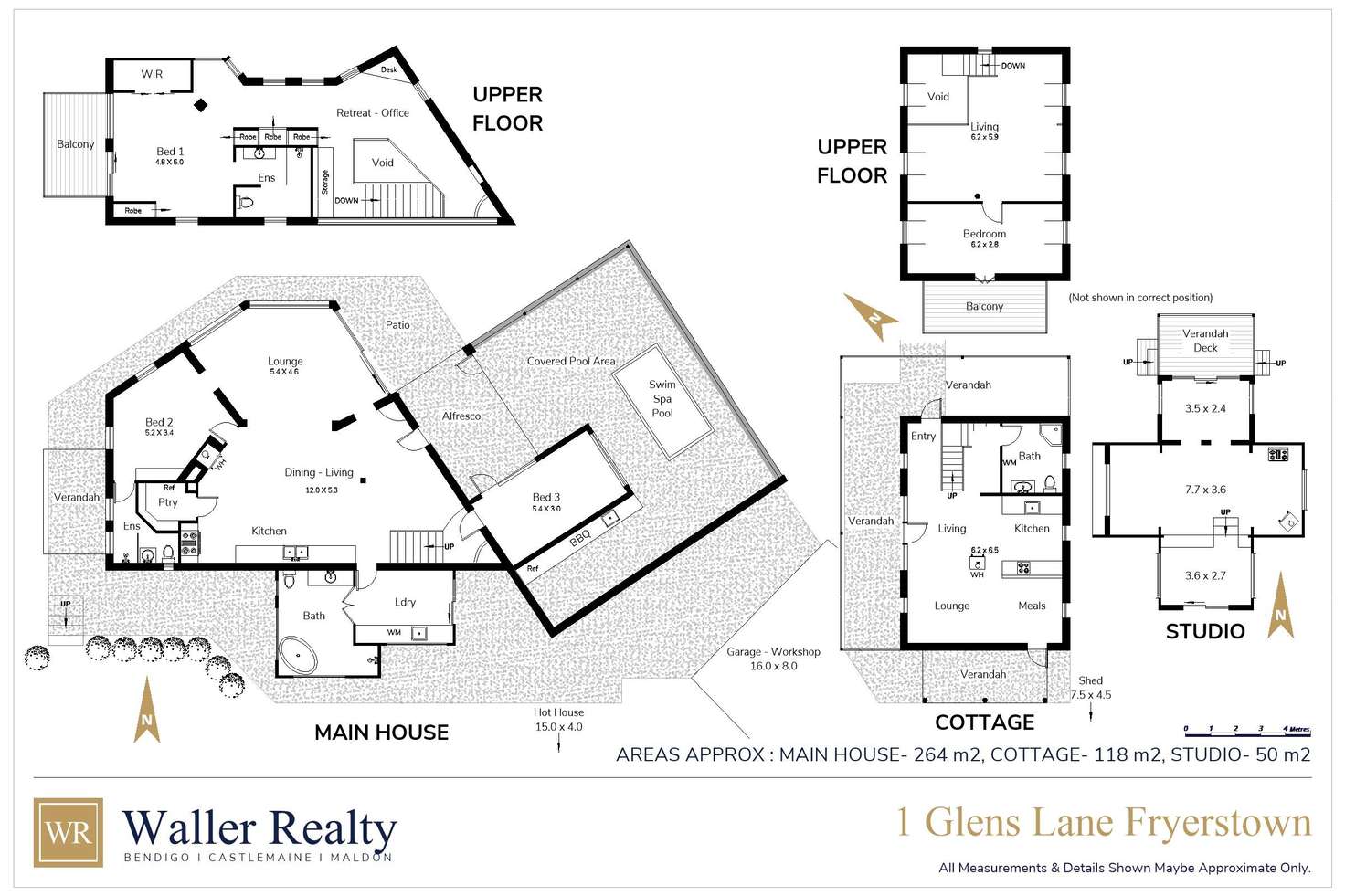 Floorplan of Homely house listing, 1 Glens Lane, Fryerstown VIC 3451