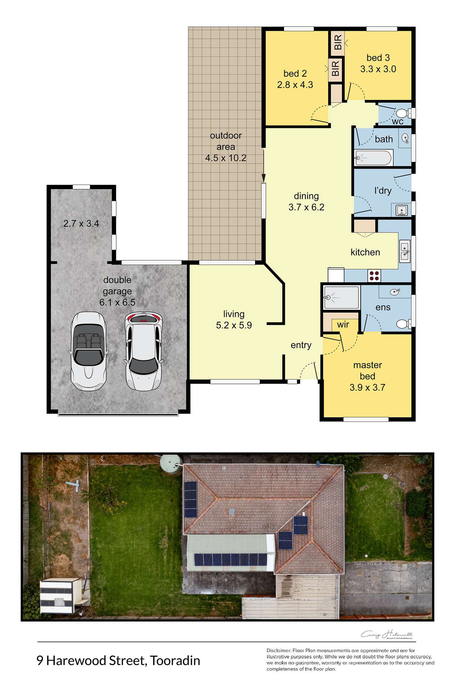 Floorplan of Homely house listing, 9 Harewood Street, Tooradin VIC 3980