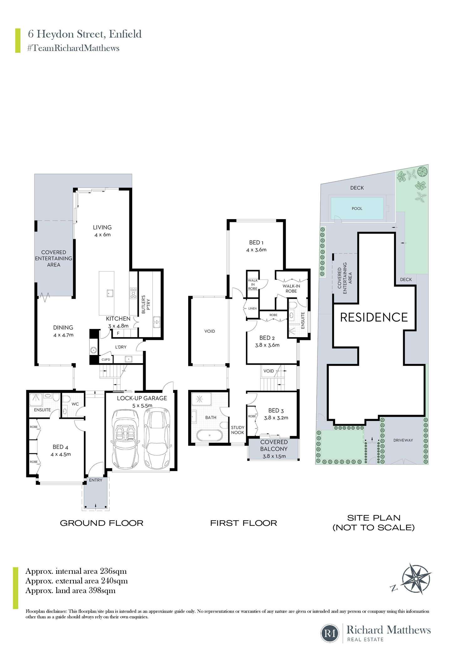 Floorplan of Homely house listing, 6 Heydon Street, Enfield NSW 2136
