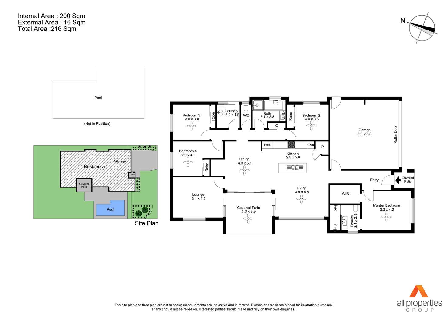 Floorplan of Homely house listing, 57 Melville Drive, Pimpama QLD 4209