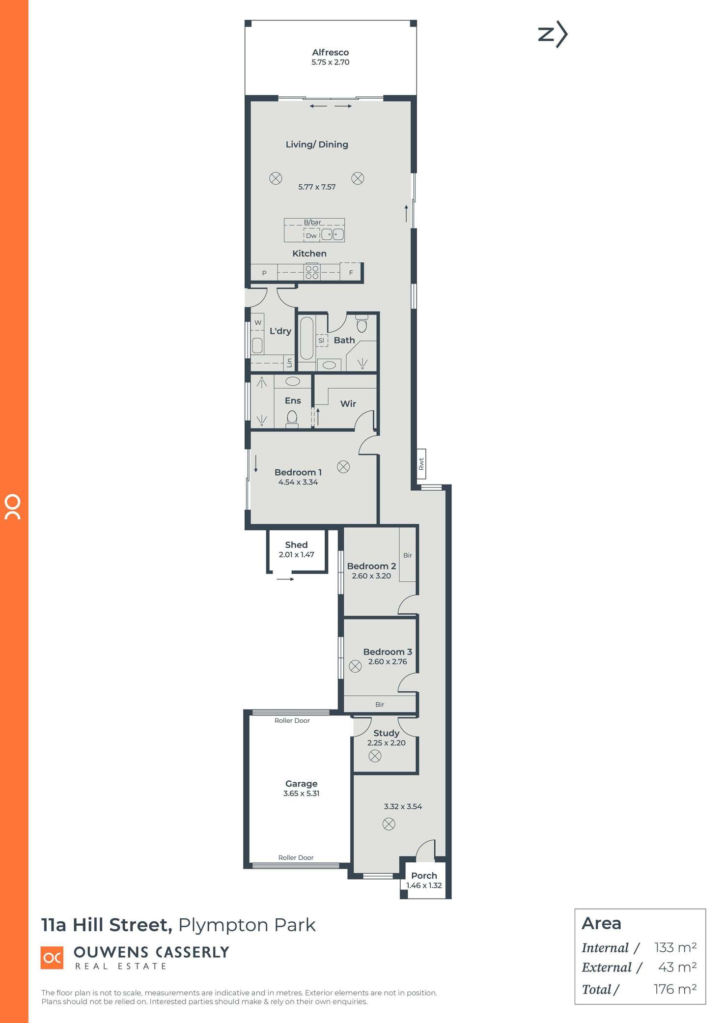 Floorplan of Homely house listing, 11A Hill Street, Plympton Park SA 5038
